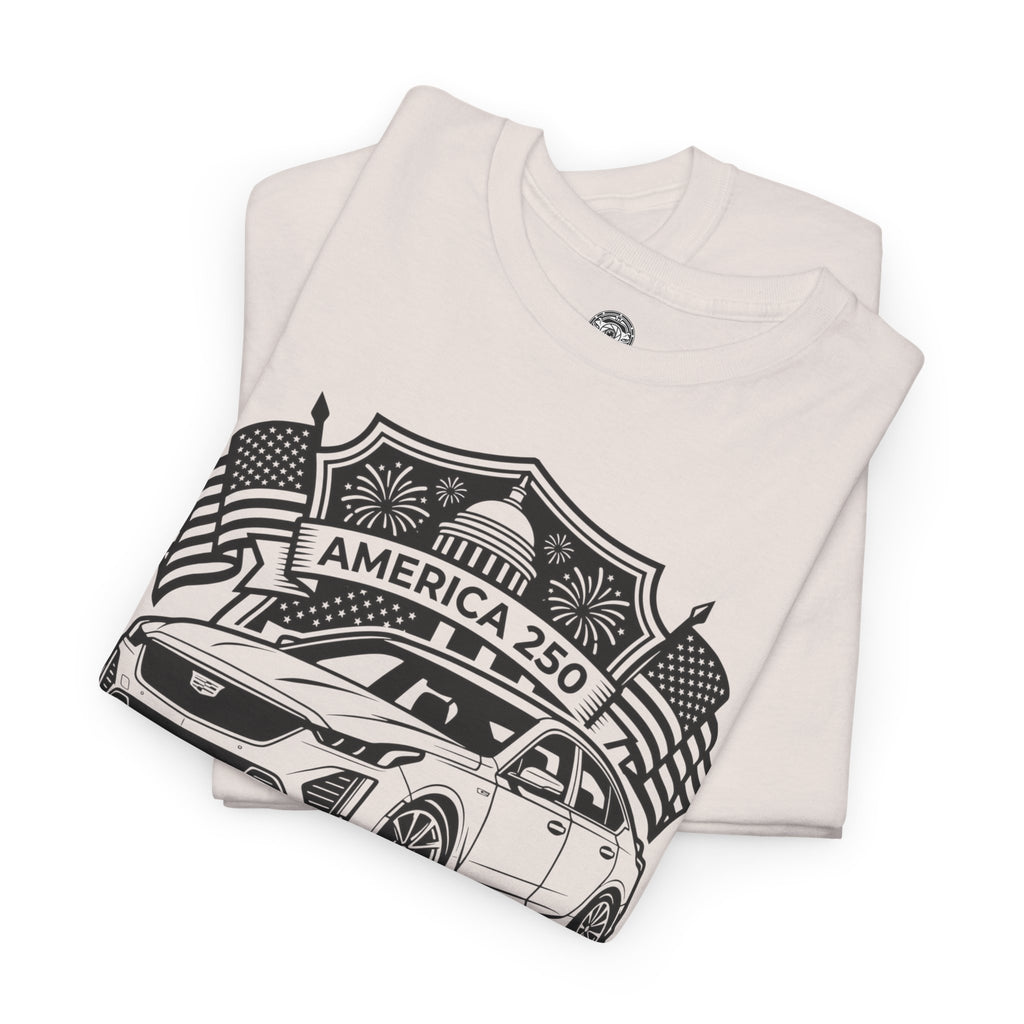 Unisex Heavy Cotton Tee — 4th of July — American Sedan