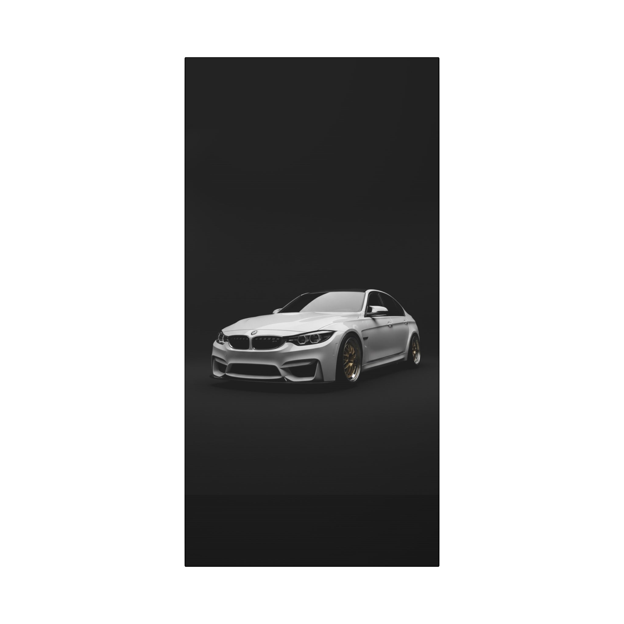 Custom Vertical Automotive Canvas - Multiple Sizes