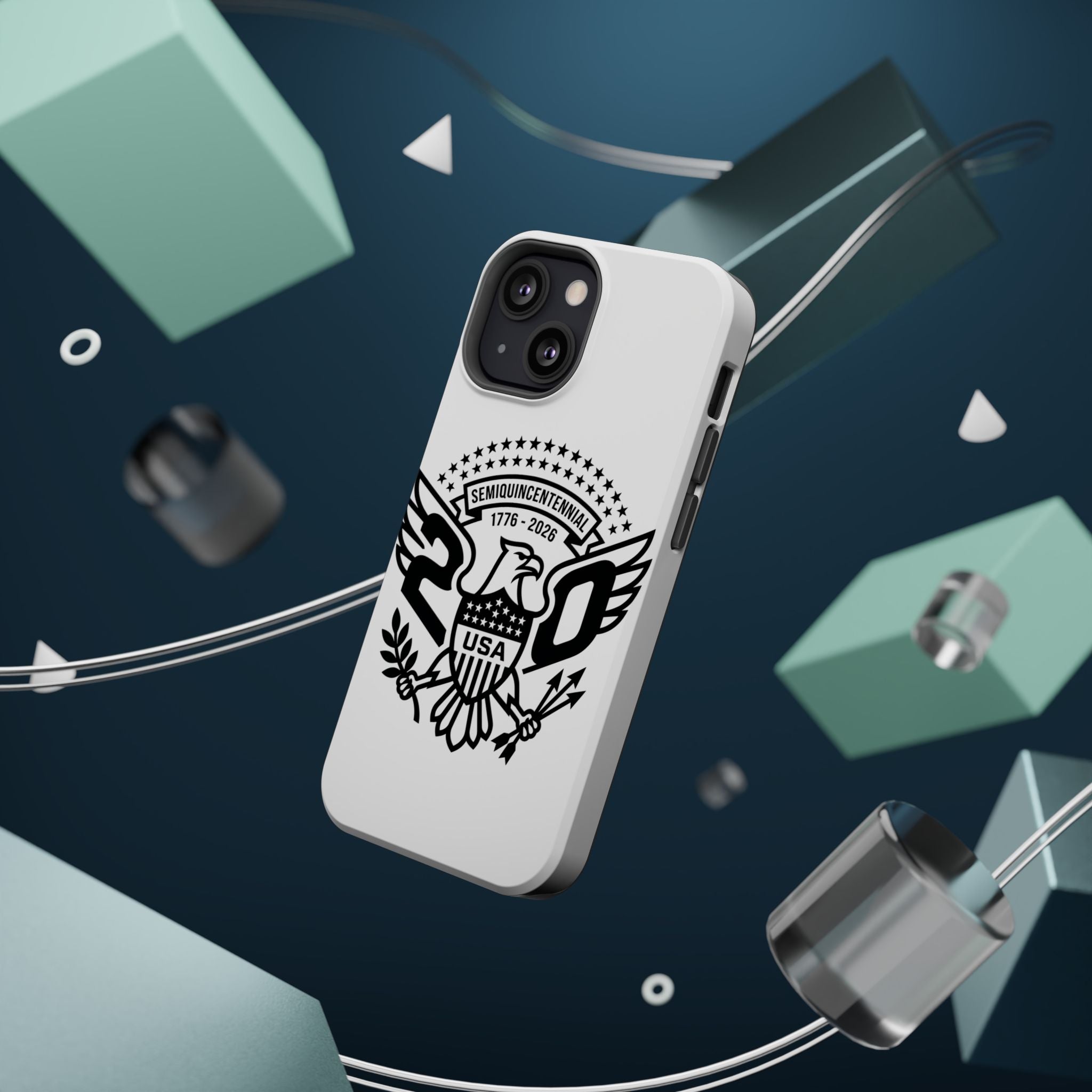 Magnetic Impact-Resistant Phone Case — USA Semiquincentennial