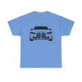 Unisex Heavy Cotton Tee — G80 Illuminated Headlights (Red)