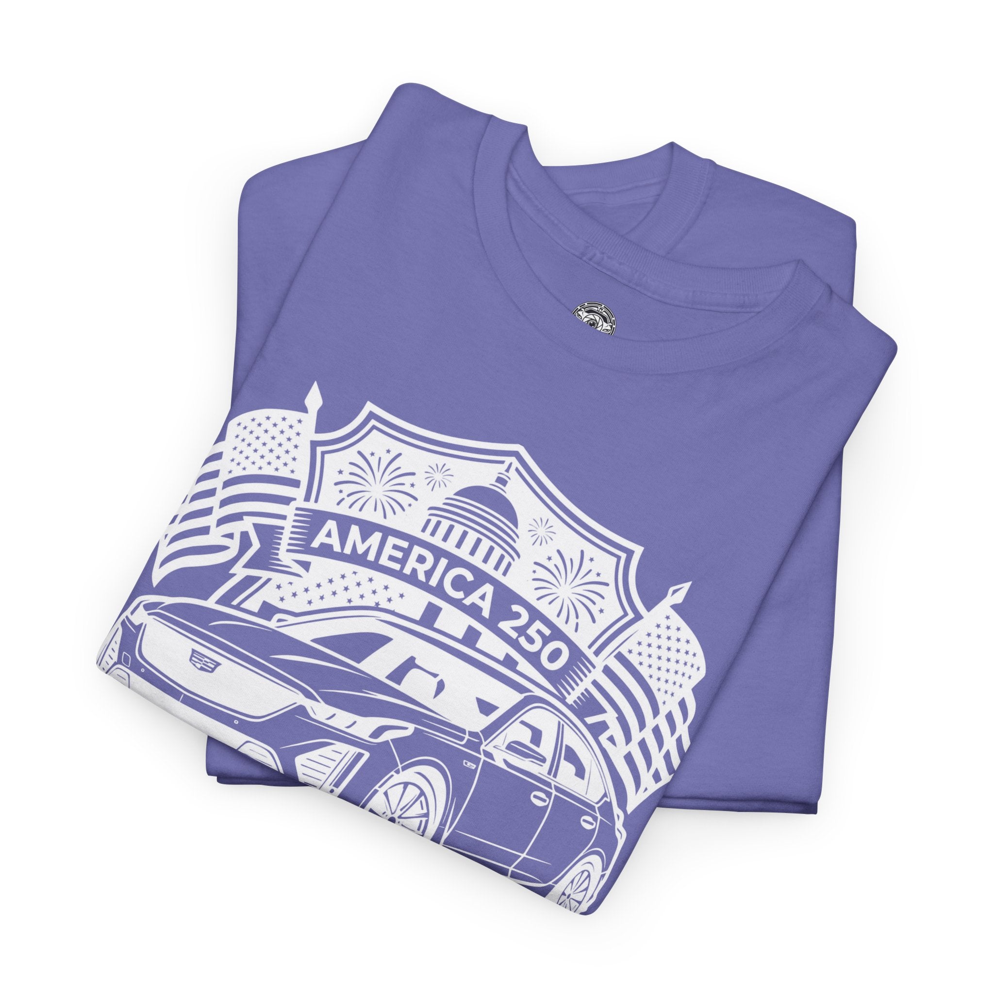 Unisex Heavy Cotton Tee — 4th of July — American Sedan