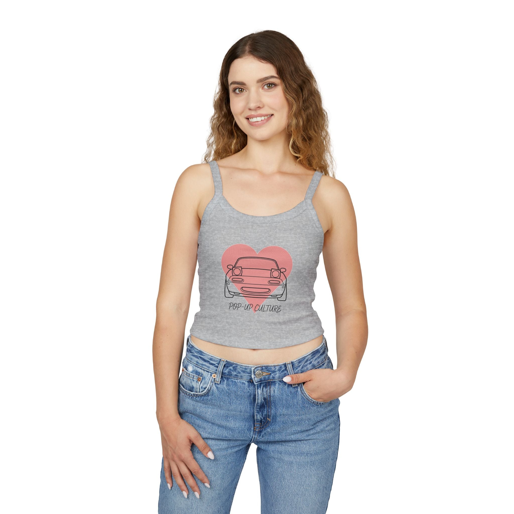 Women's Spaghetti Strap Tank — Pop-Up Culture