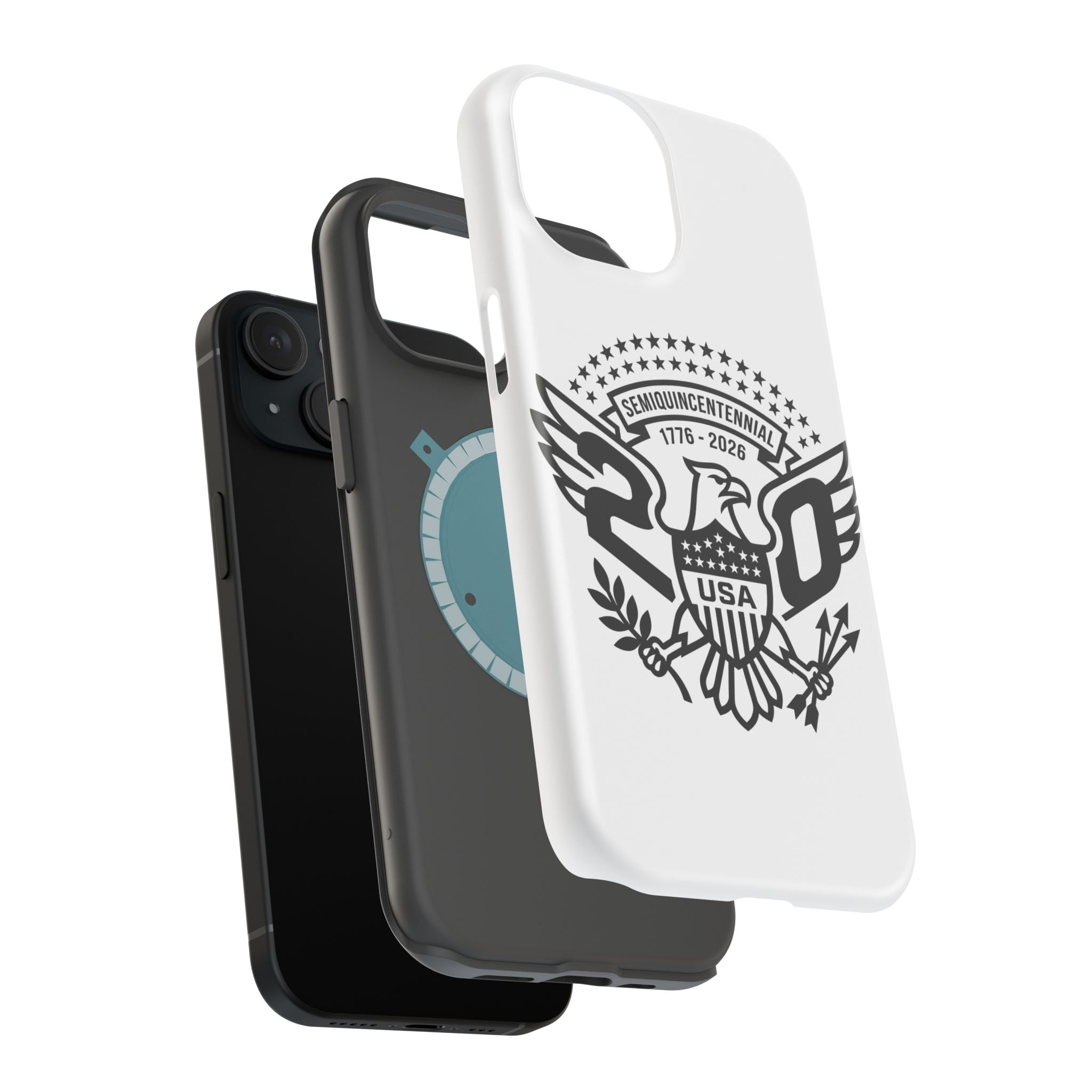 Magnetic Impact-Resistant Phone Case — USA Semiquincentennial