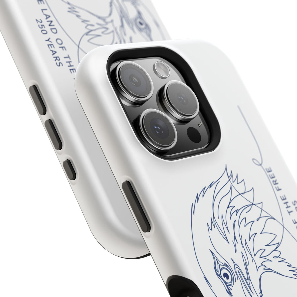 Magnetic Impact-Resistant Phone Case — "The Land of the Free" 250 Years