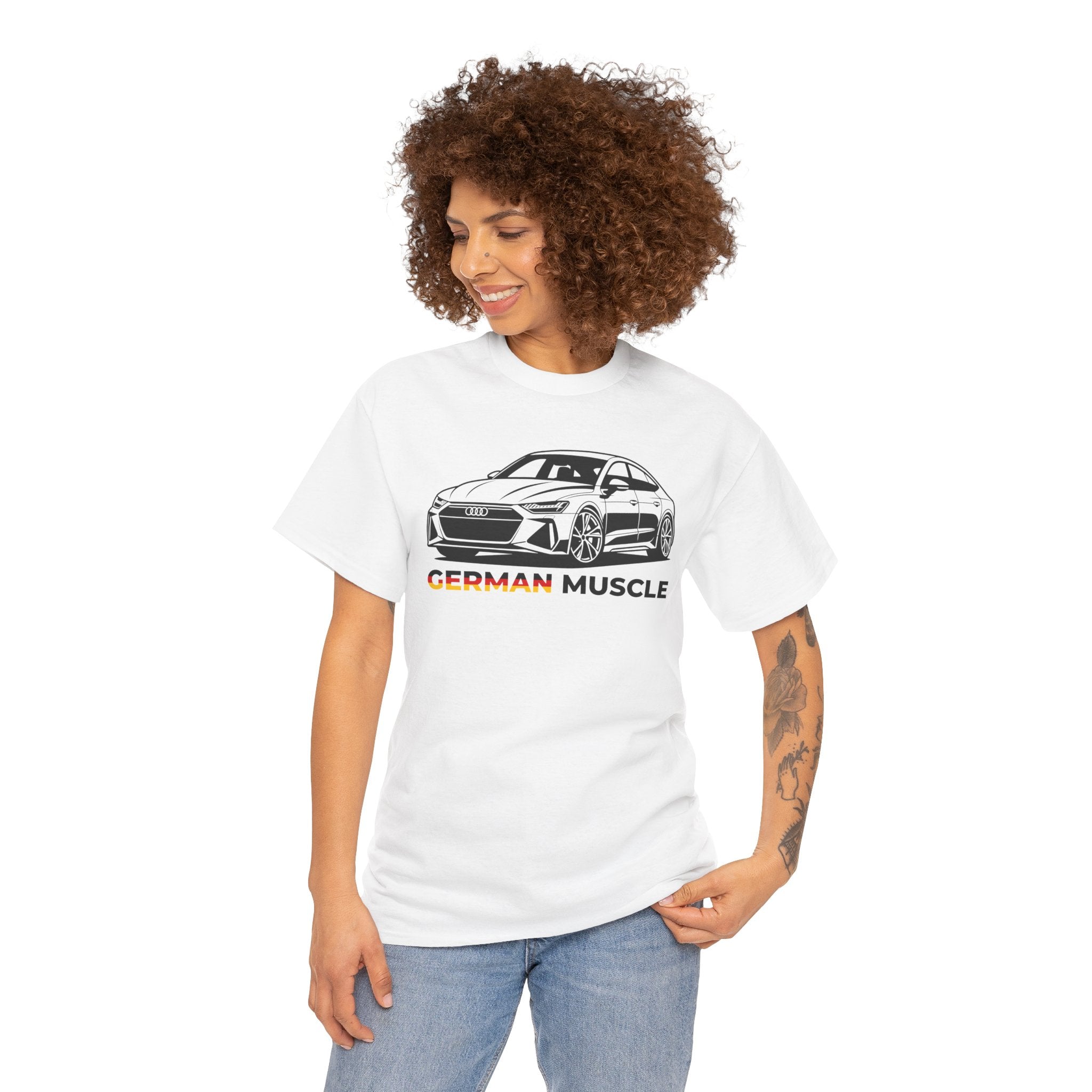 Unisex Heavy Cotton Tee — German Muscle
