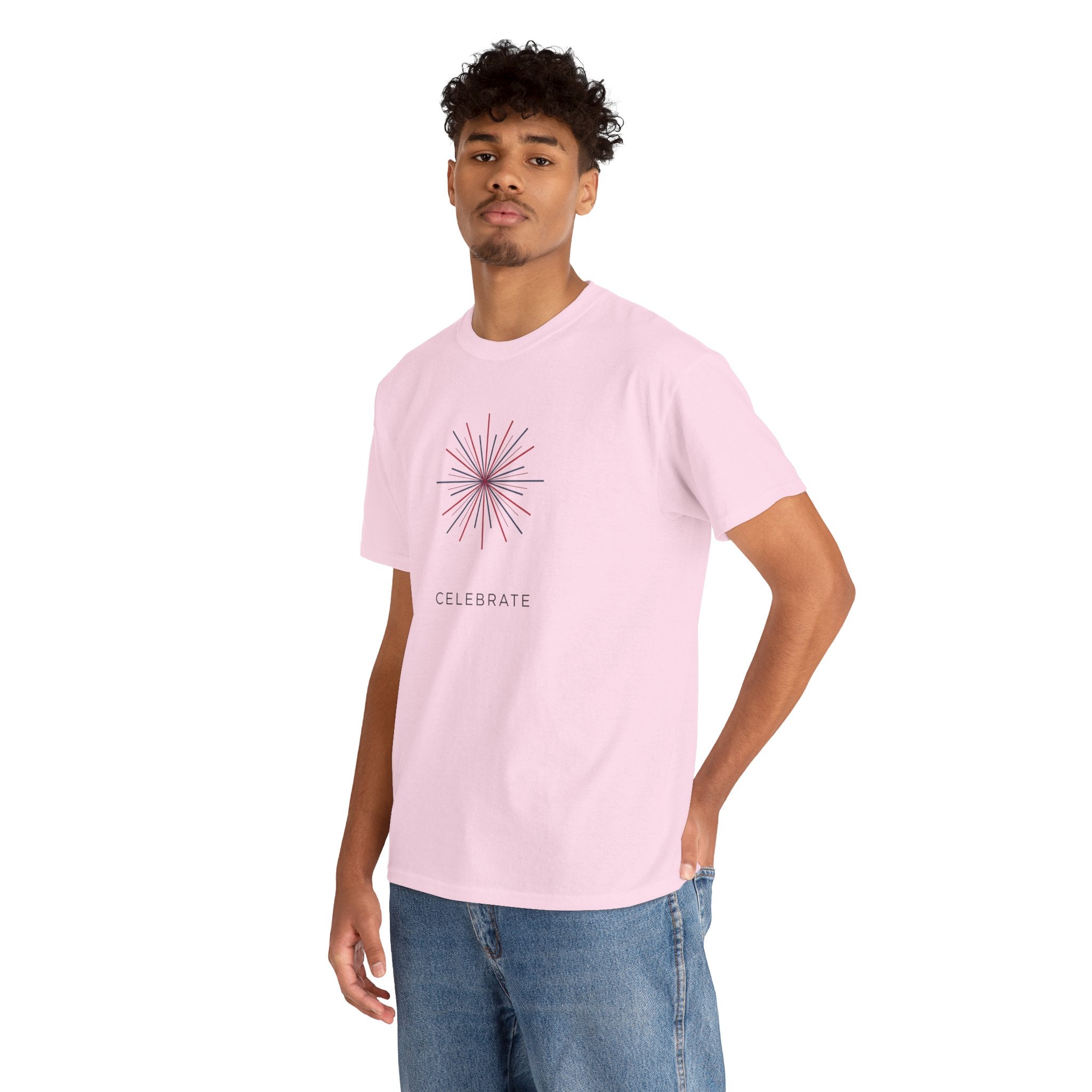 Unisex Heavy Cotton Tee — Celebrate 4th of July
