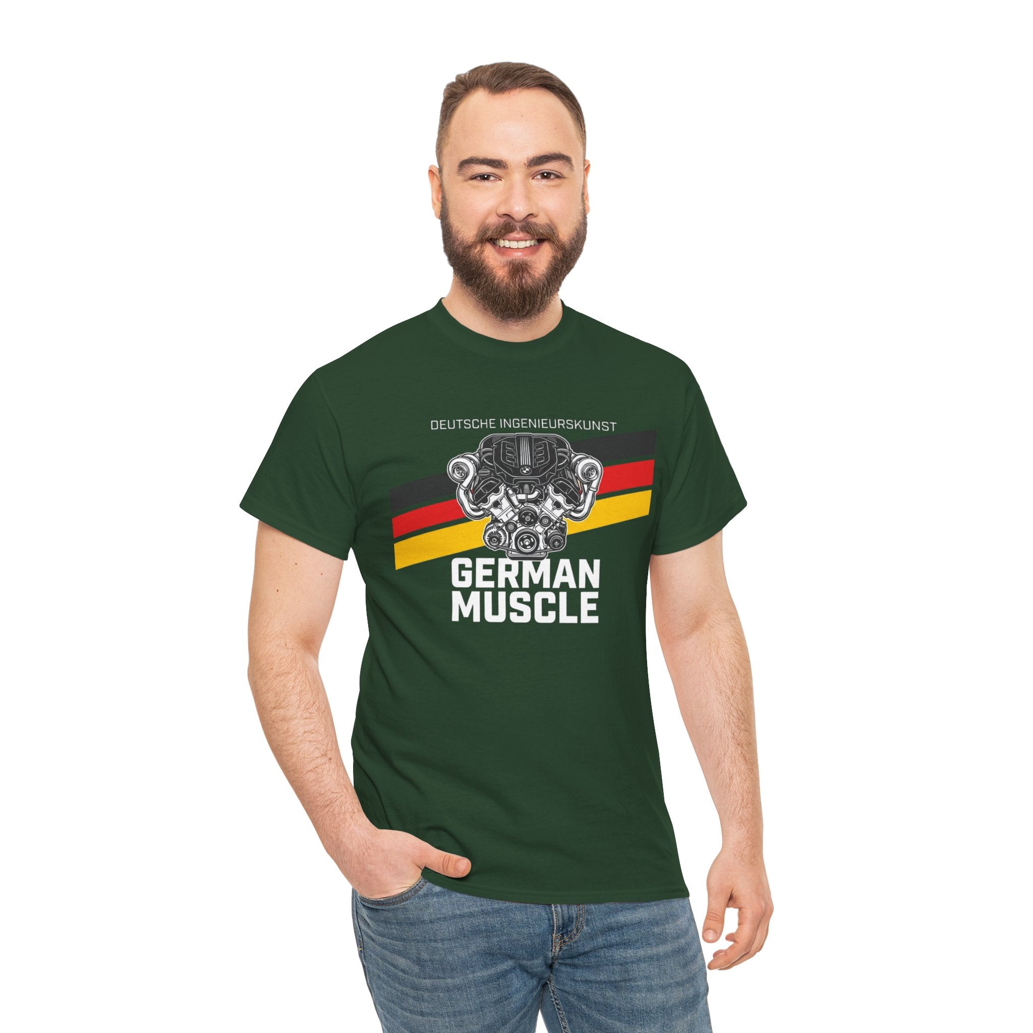Unisex Heavy Cotton Tee - German Muscle