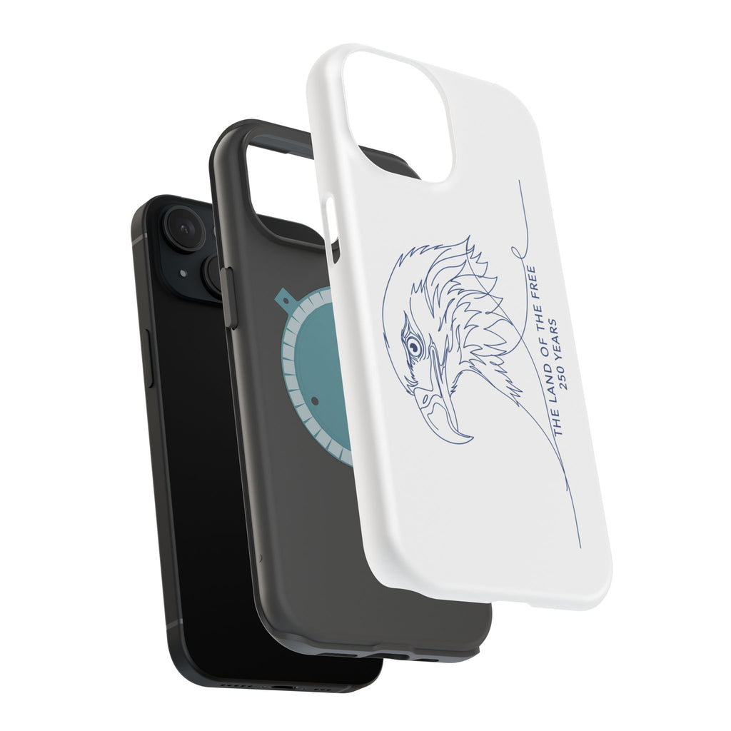 Magnetic Impact-Resistant Phone Case — "The Land of the Free" 250 Years