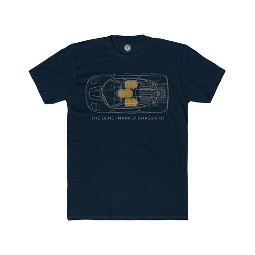 Men's Cotton Crew Tee — The Benchmark // Chassis 01