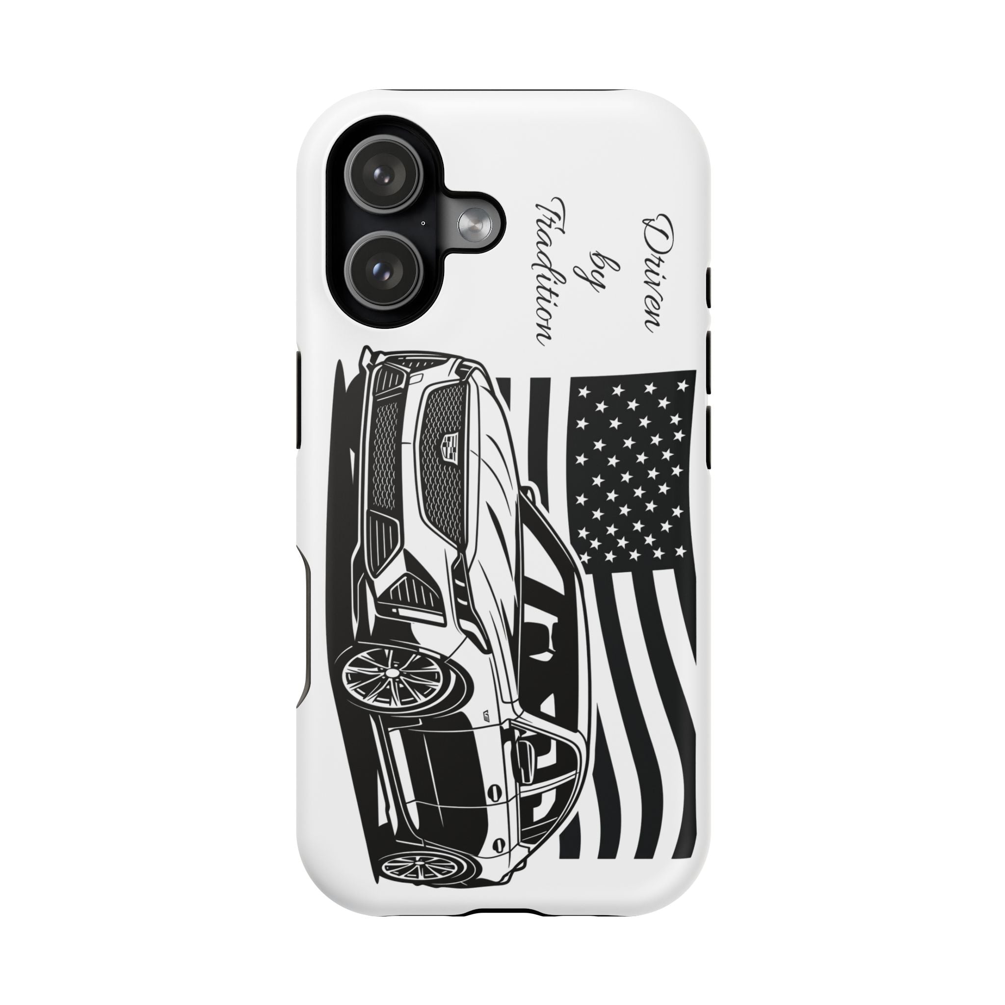Magnetic Impact-Resistant Phone Case — "Driven by Tradition"