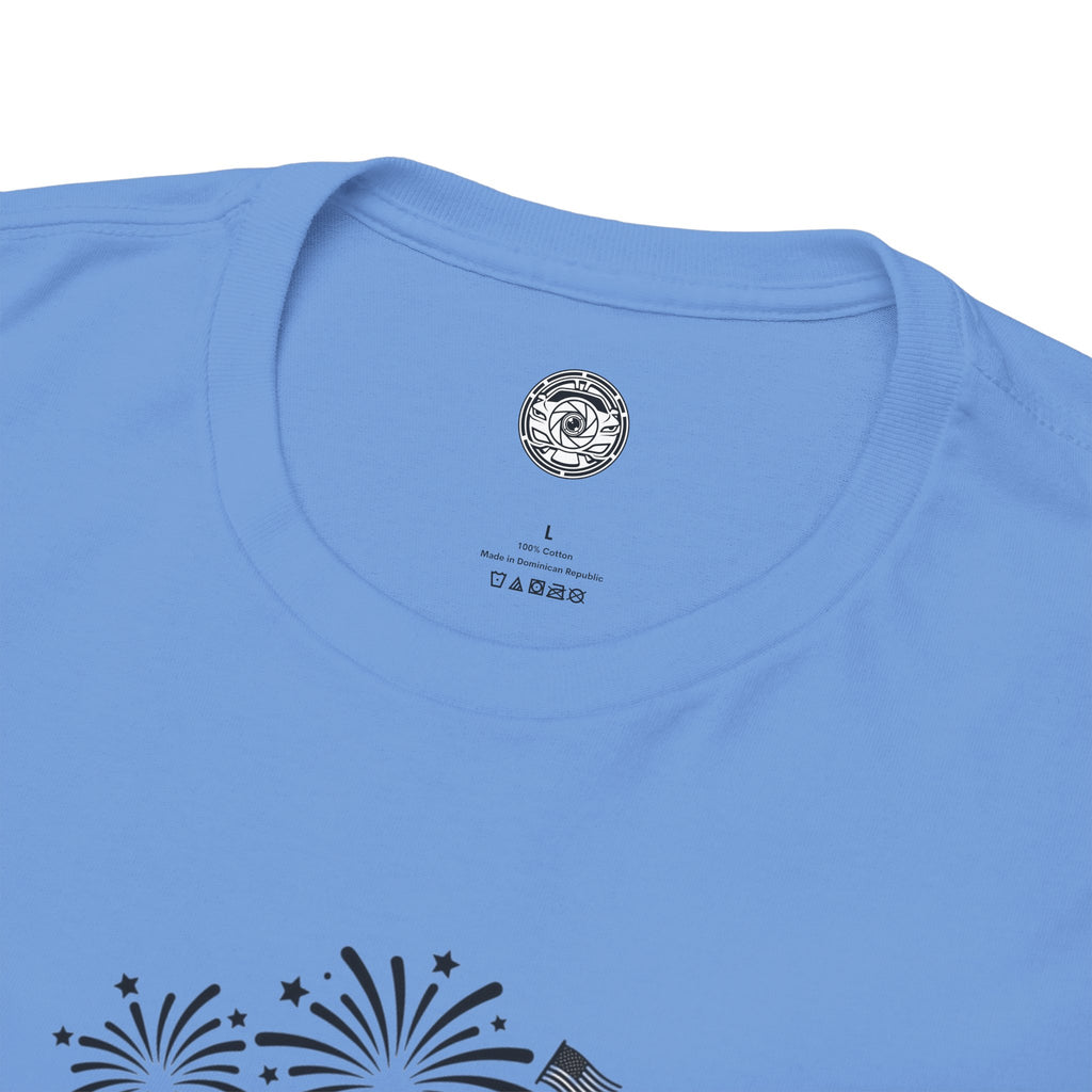Unisex Heavy Cotton Tee — 4th of July — Modern American Muscle