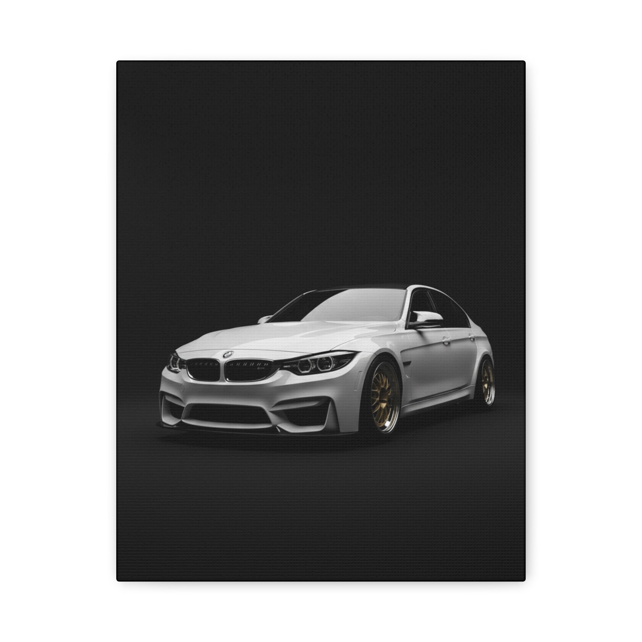 Custom Vertical Automotive Canvas - Multiple Sizes