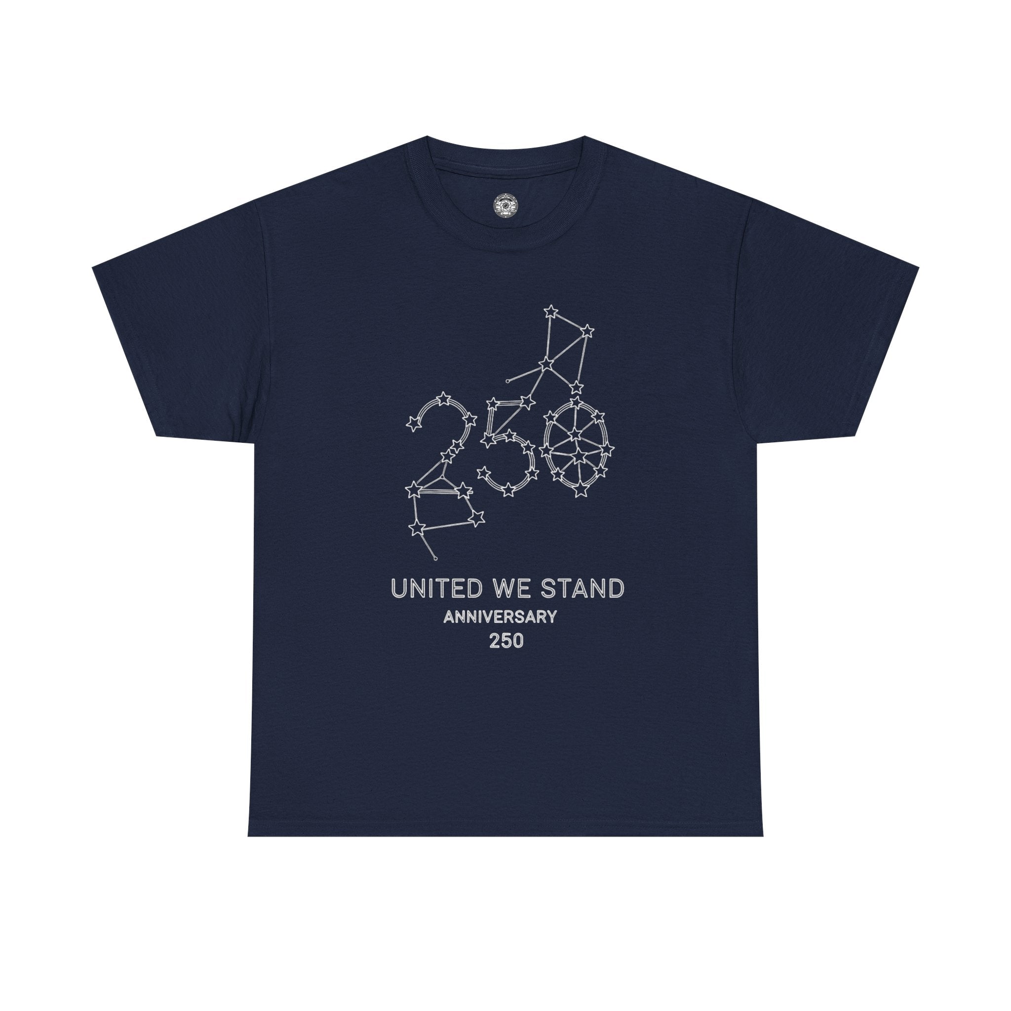 Unisex Heavy Cotton Tee — 250th Anniversary "United We Stand"