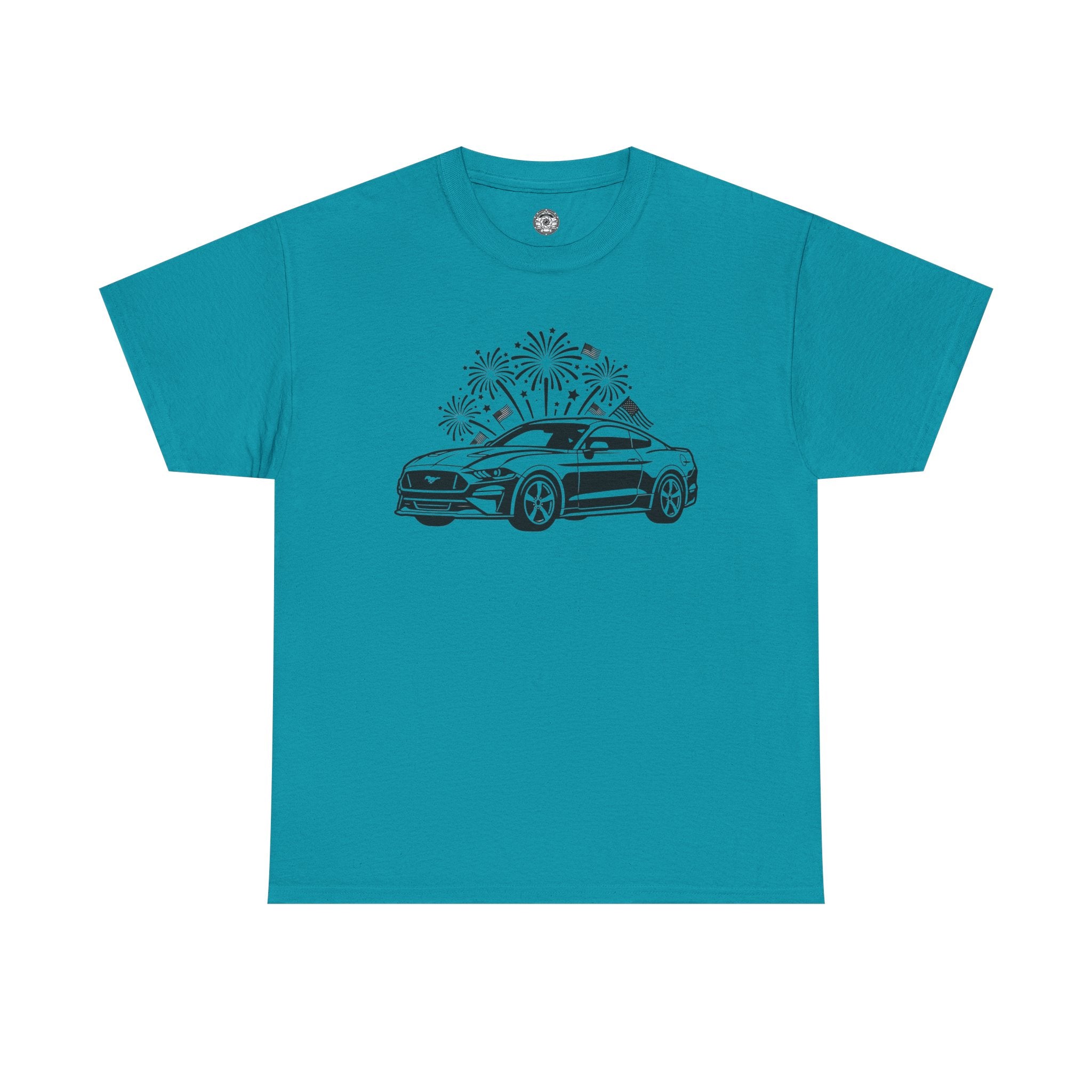 Unisex Heavy Cotton Tee — 4th of July — Modern American Muscle
