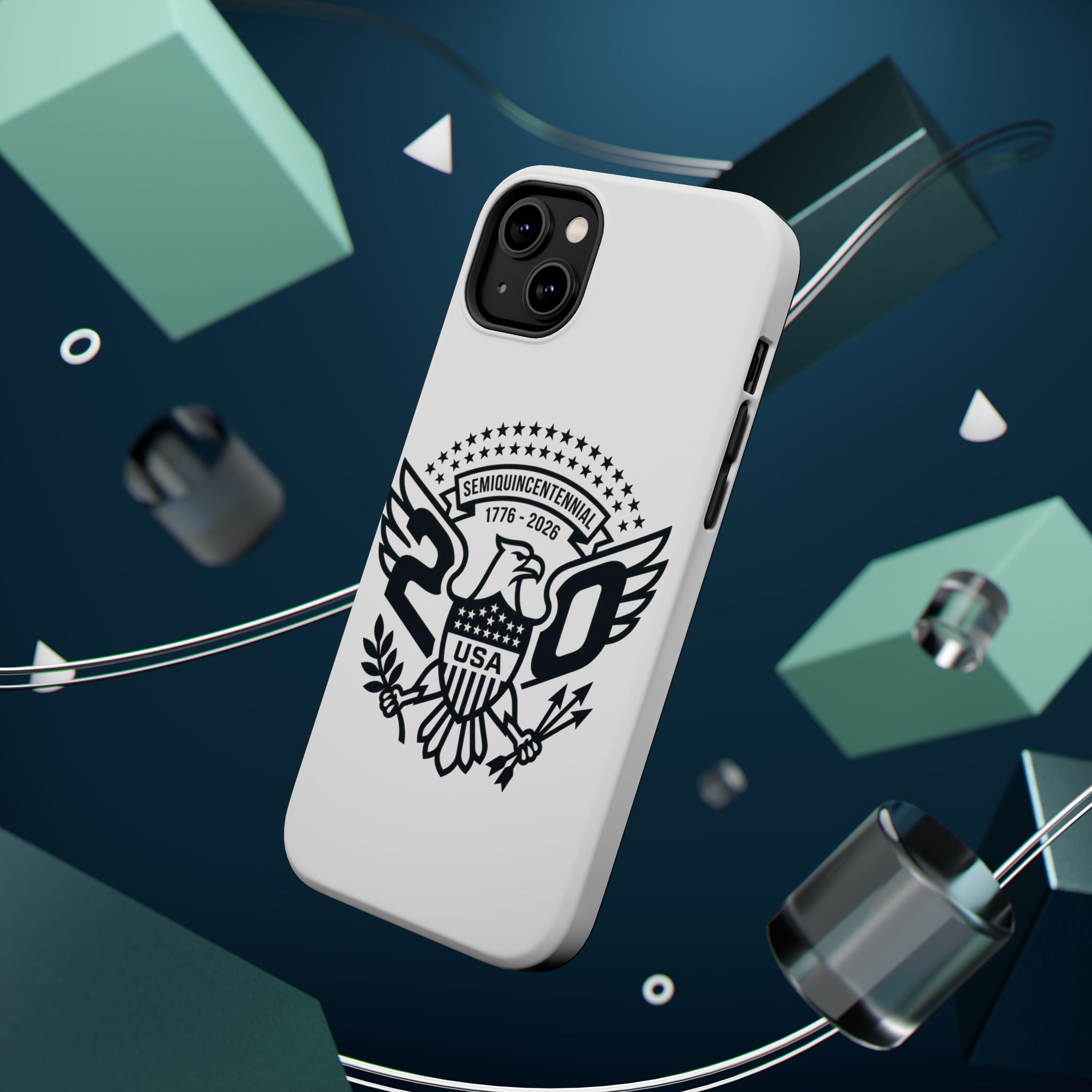 Magnetic Impact-Resistant Phone Case — USA Semiquincentennial