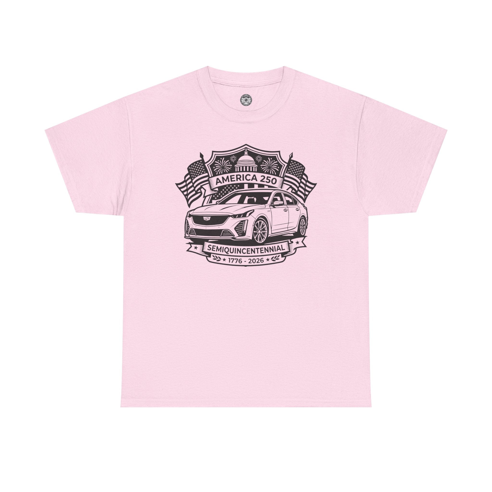 Unisex Heavy Cotton Tee — 4th of July — American Sedan