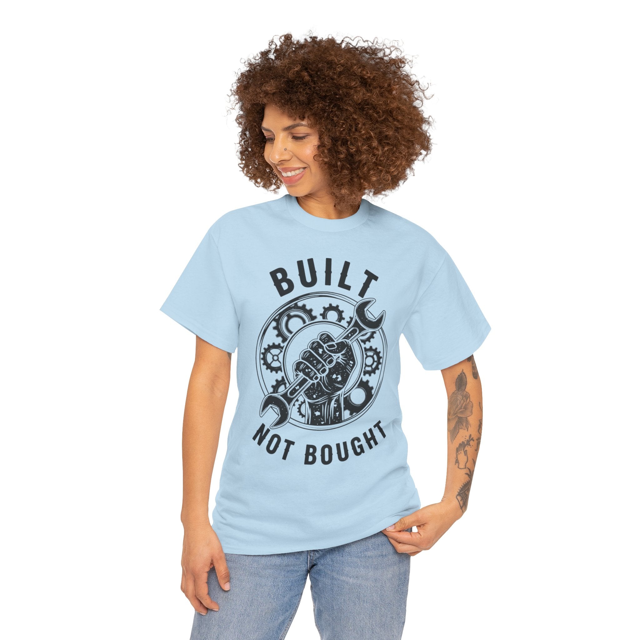 Unisex Heavy Cotton Tee — Built Not Bought
