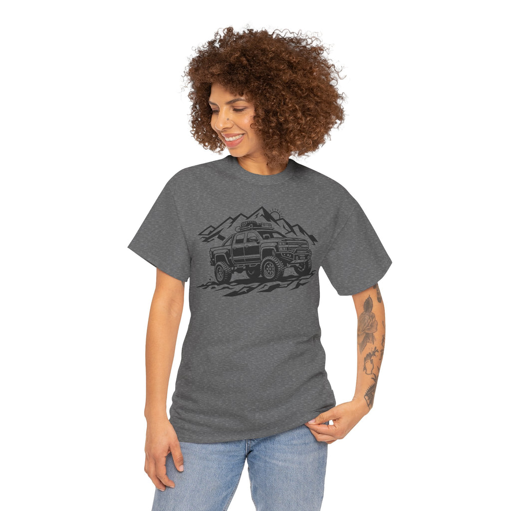 Unisex Heavy Cotton Tee — Mountain 4x4 Adventure