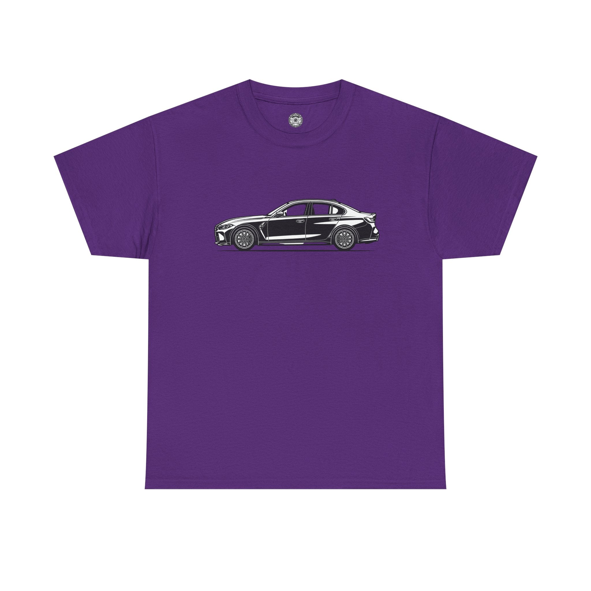 Unisex Heavy Cotton Tee — G80 Side Profile