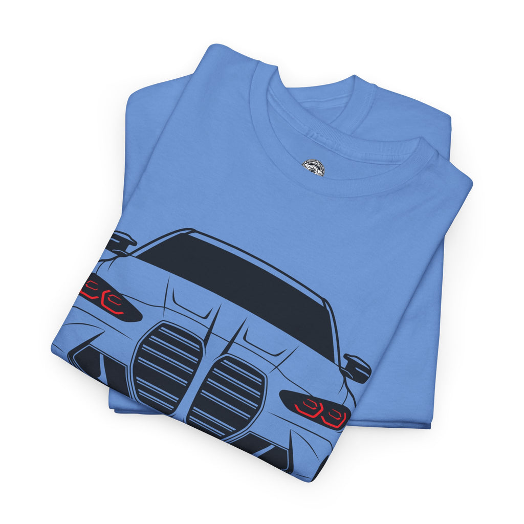 Unisex Heavy Cotton Tee — G80 Illuminated Headlights (Red)