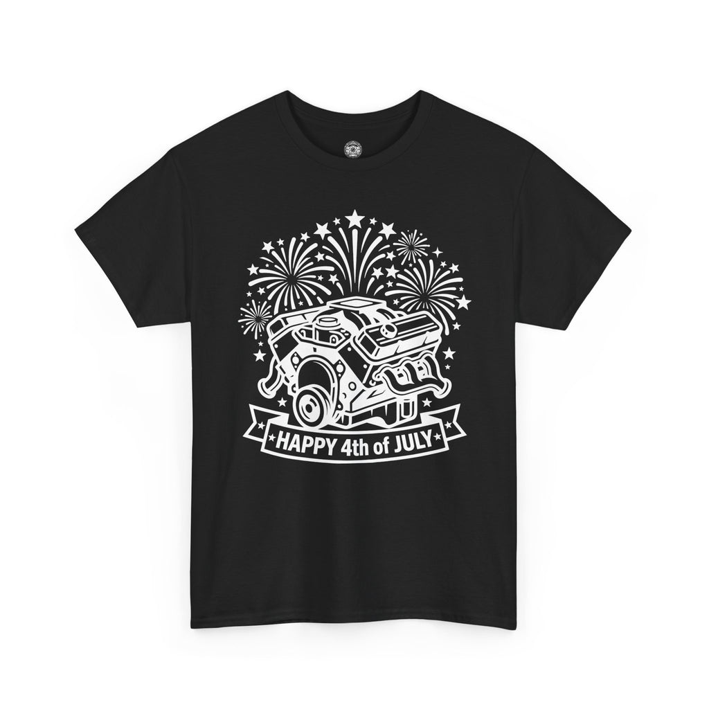 Unisex Heavy Cotton Tee — V8/Fireworks