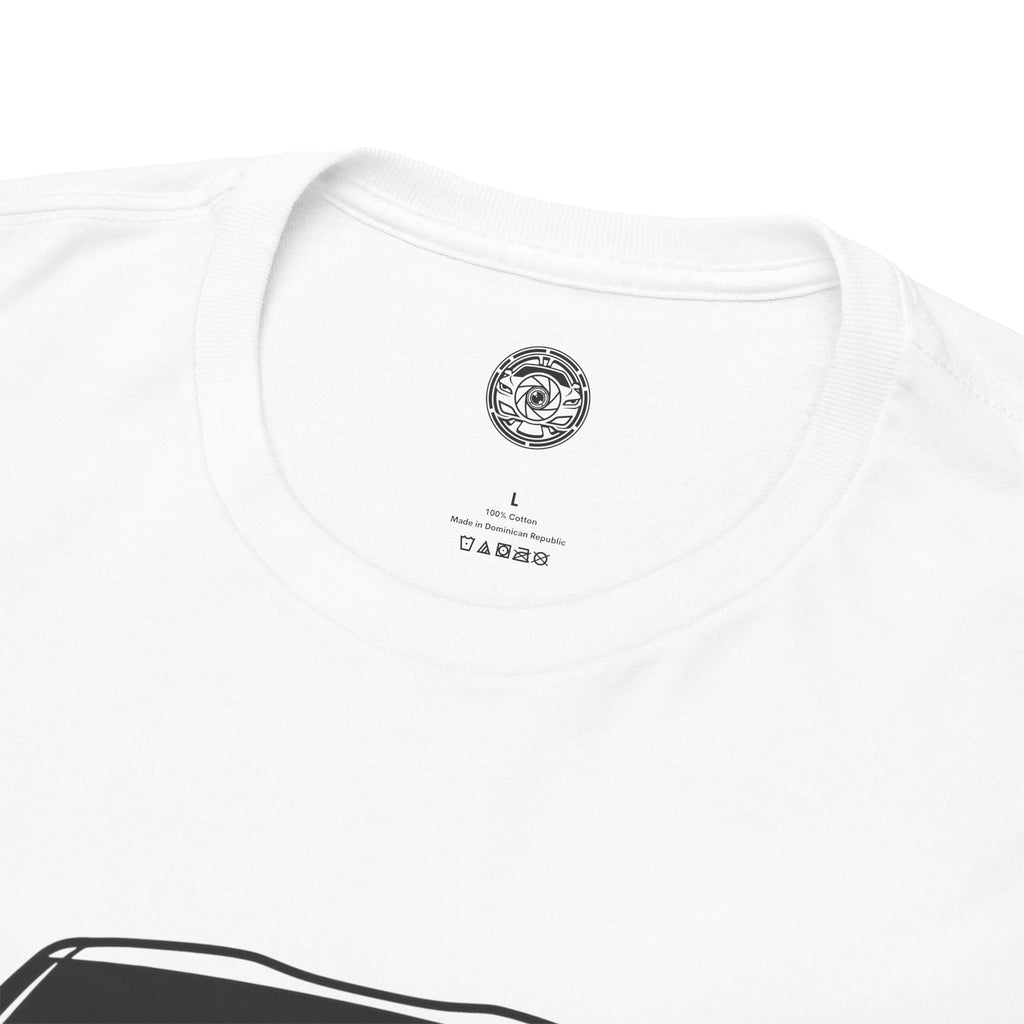 Unisex Heavy Cotton Tee — A90 Illuminated Headlights (Yellow)