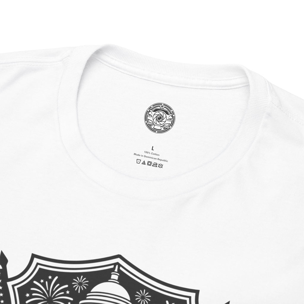 Unisex Heavy Cotton Tee — 4th of July — American Sedan