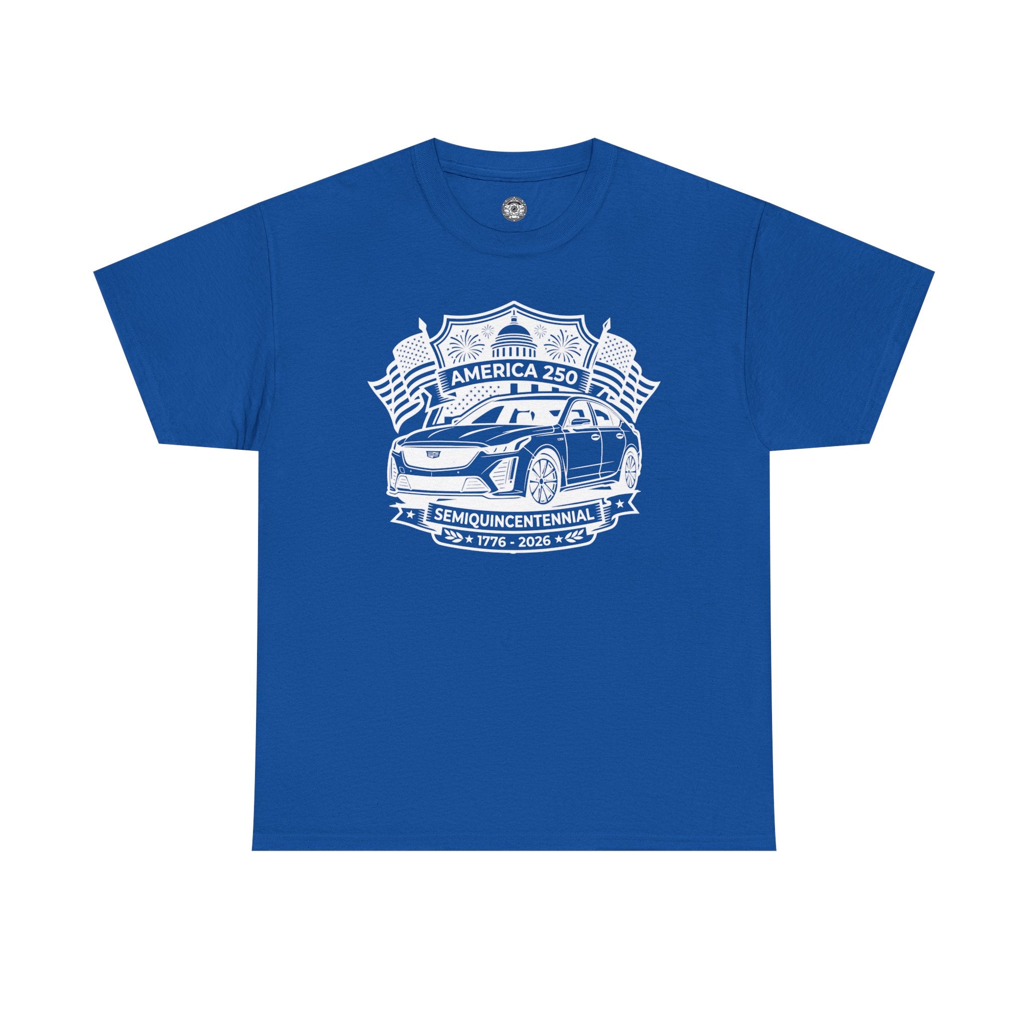 Unisex Heavy Cotton Tee — 4th of July — American Sedan