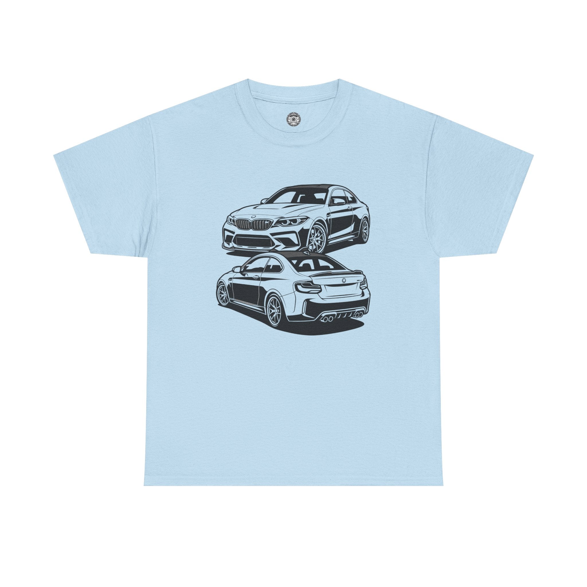Unisex Heavy Cotton Tee — F87 Dual-Angle