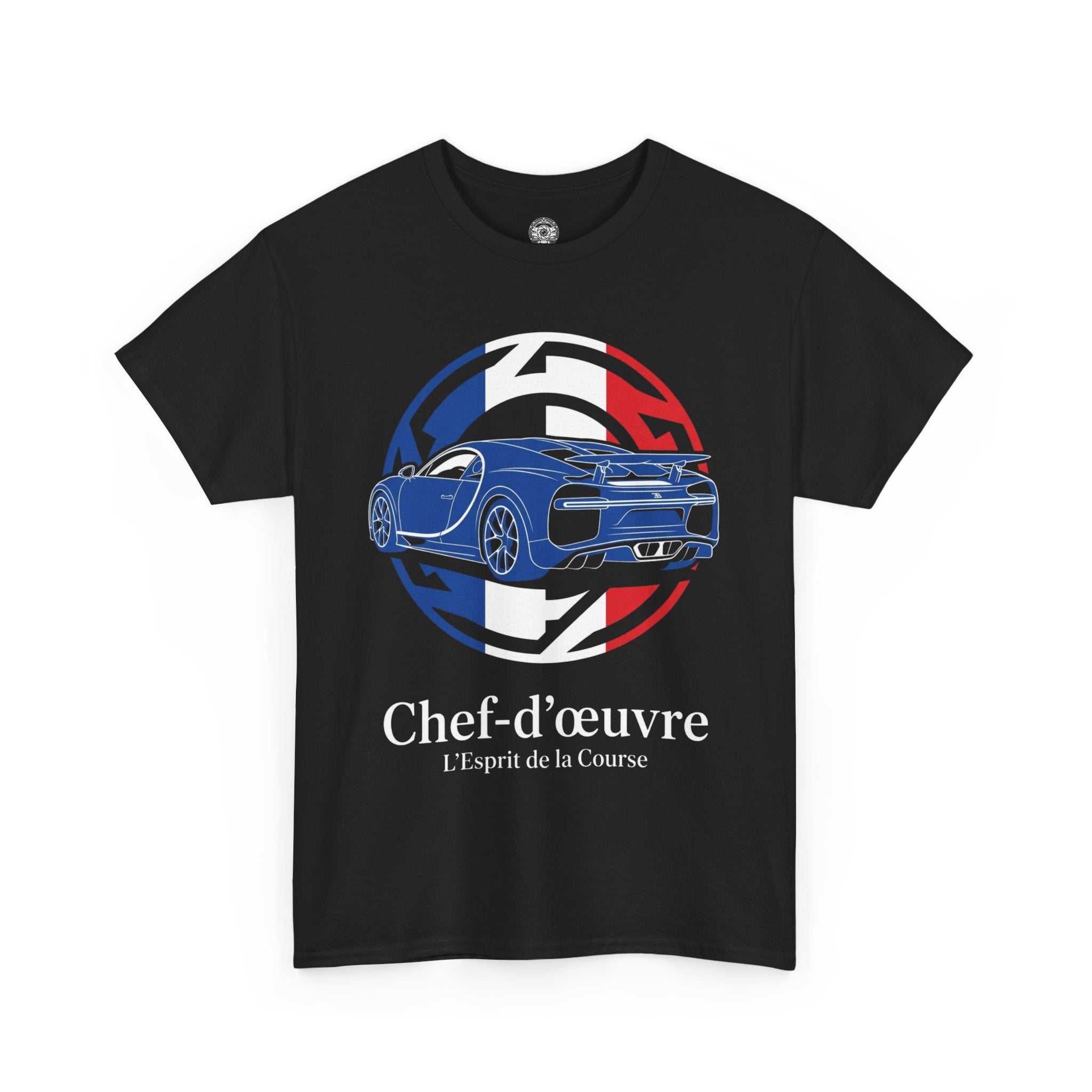 Unisex Heavy Cotton Tee — Chef-d'œuvre (L'Esprit de la Course)