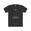 Men's Cotton Crew Tee — UFO Hypercar Abduction