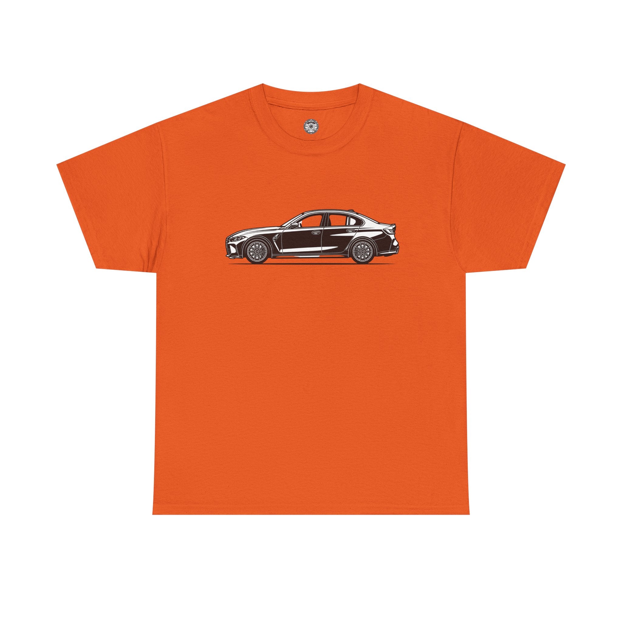 Unisex Heavy Cotton Tee — G80 Side Profile