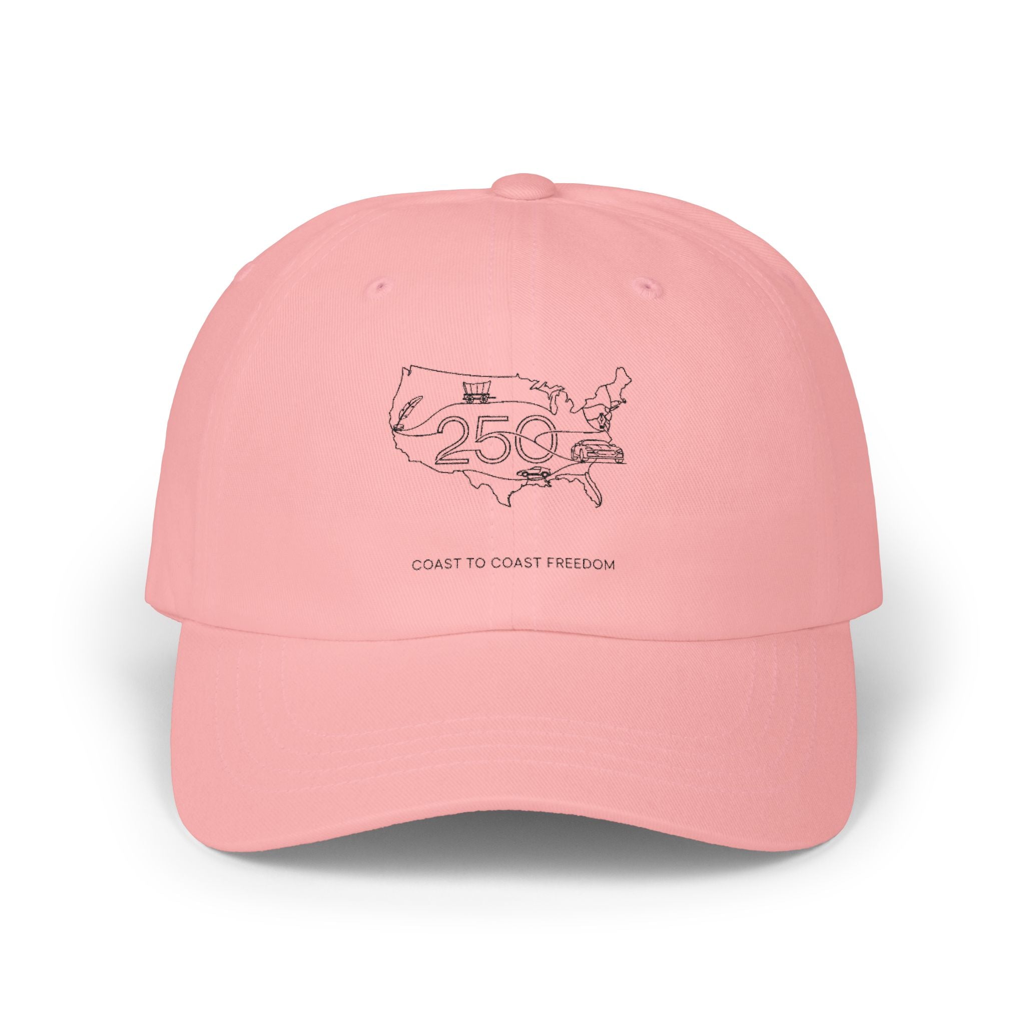 Classic Dad Cap — 250th Anniversary USA Map