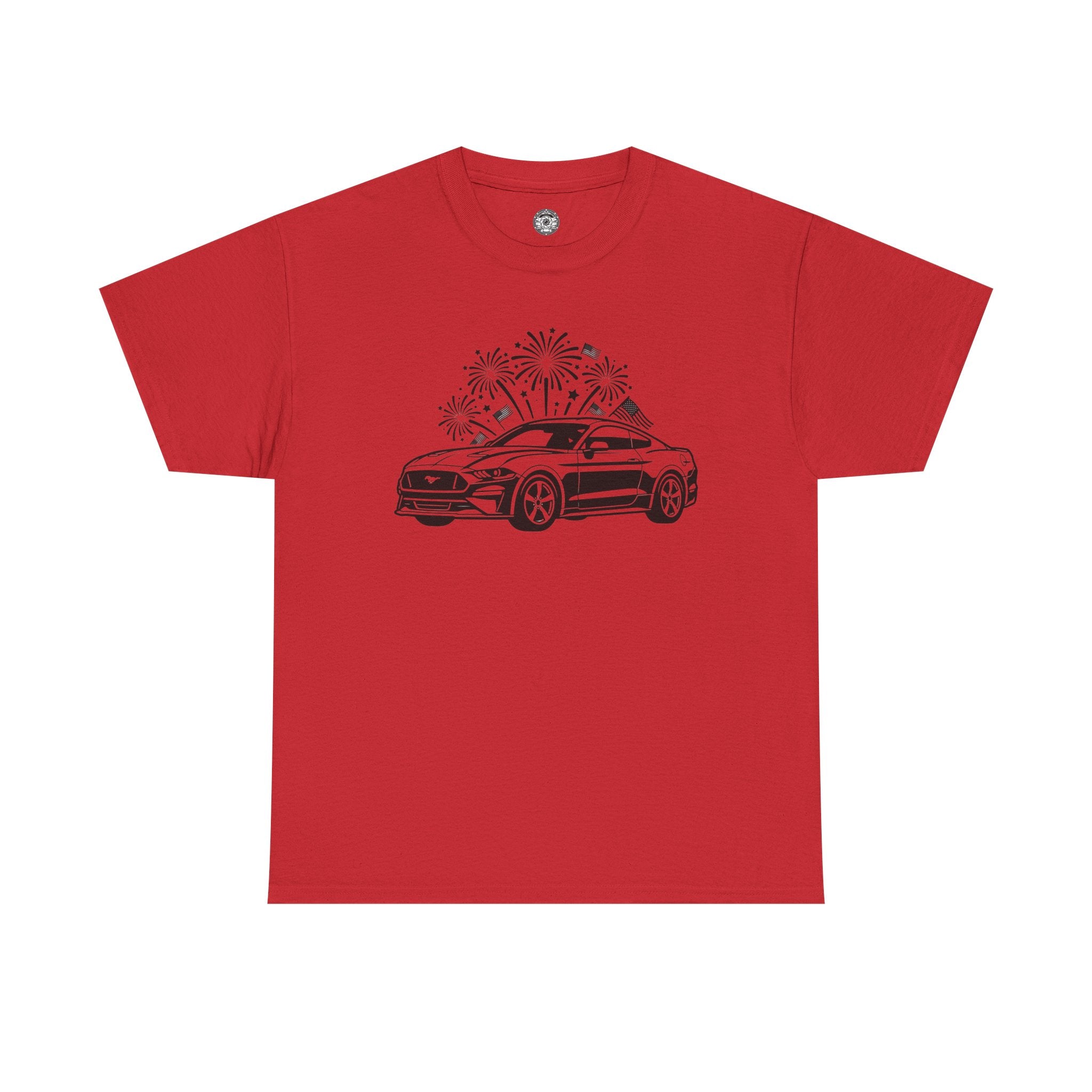 Unisex Heavy Cotton Tee — 4th of July — Modern American Muscle