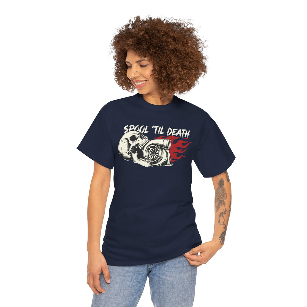 Unisex Heavy Cotton Tee — Spool ’til Death