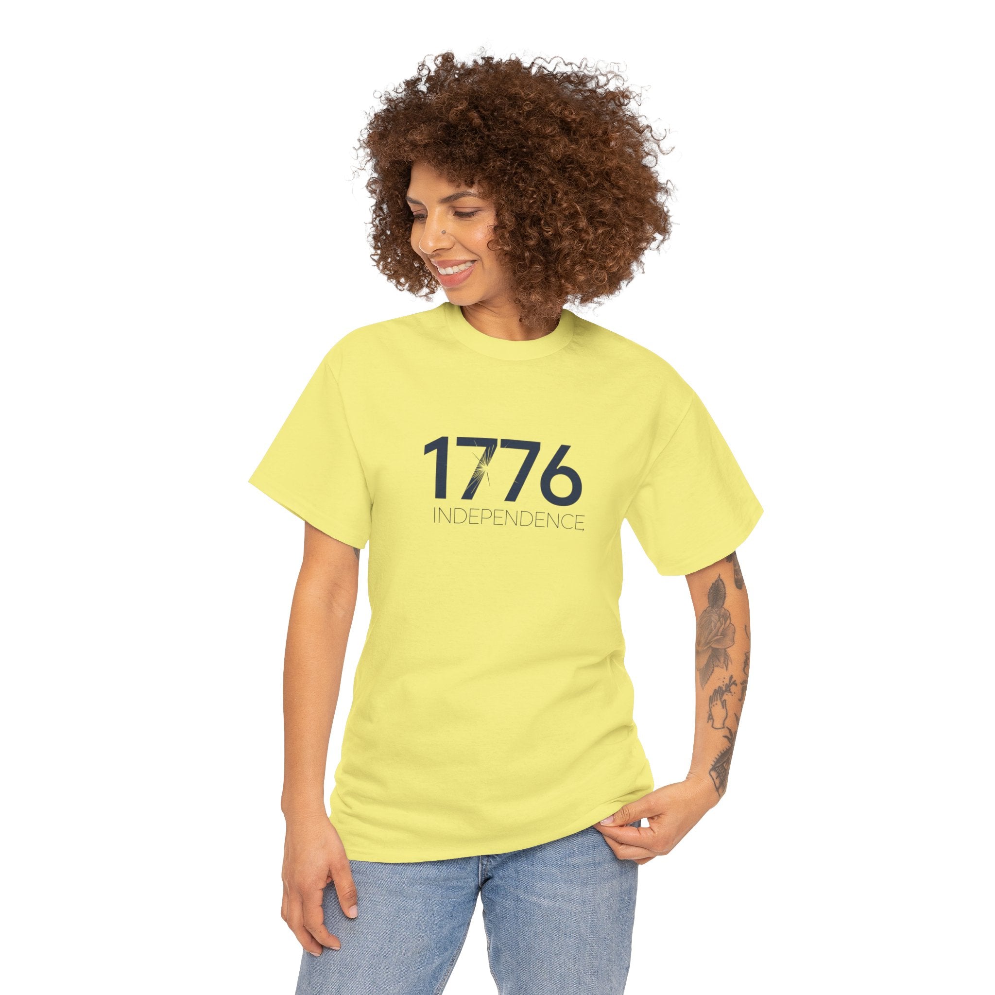 Unisex Heavy Cotton Tee — 1776 Independence