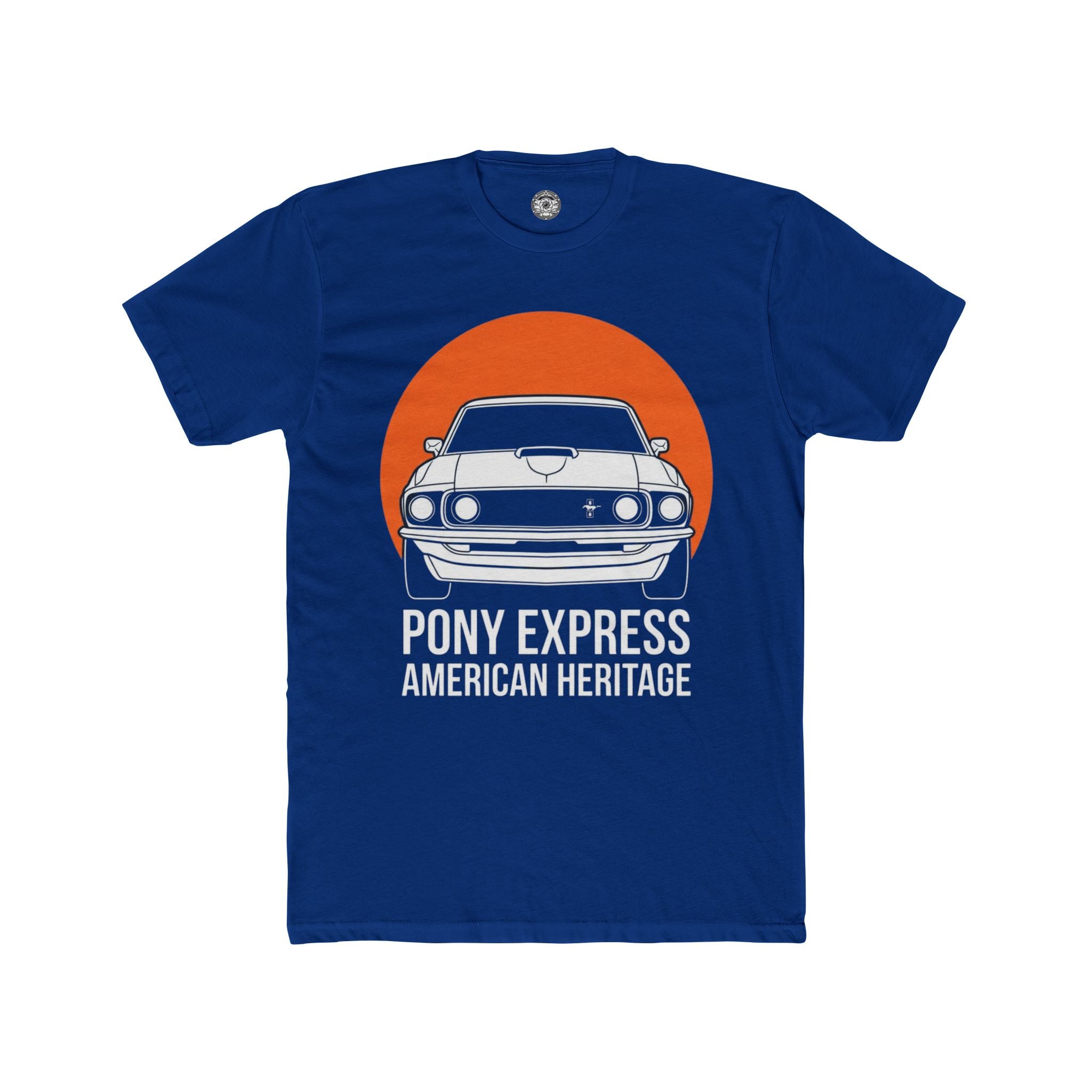 Men's Cotton Crew Tee — Pony Express