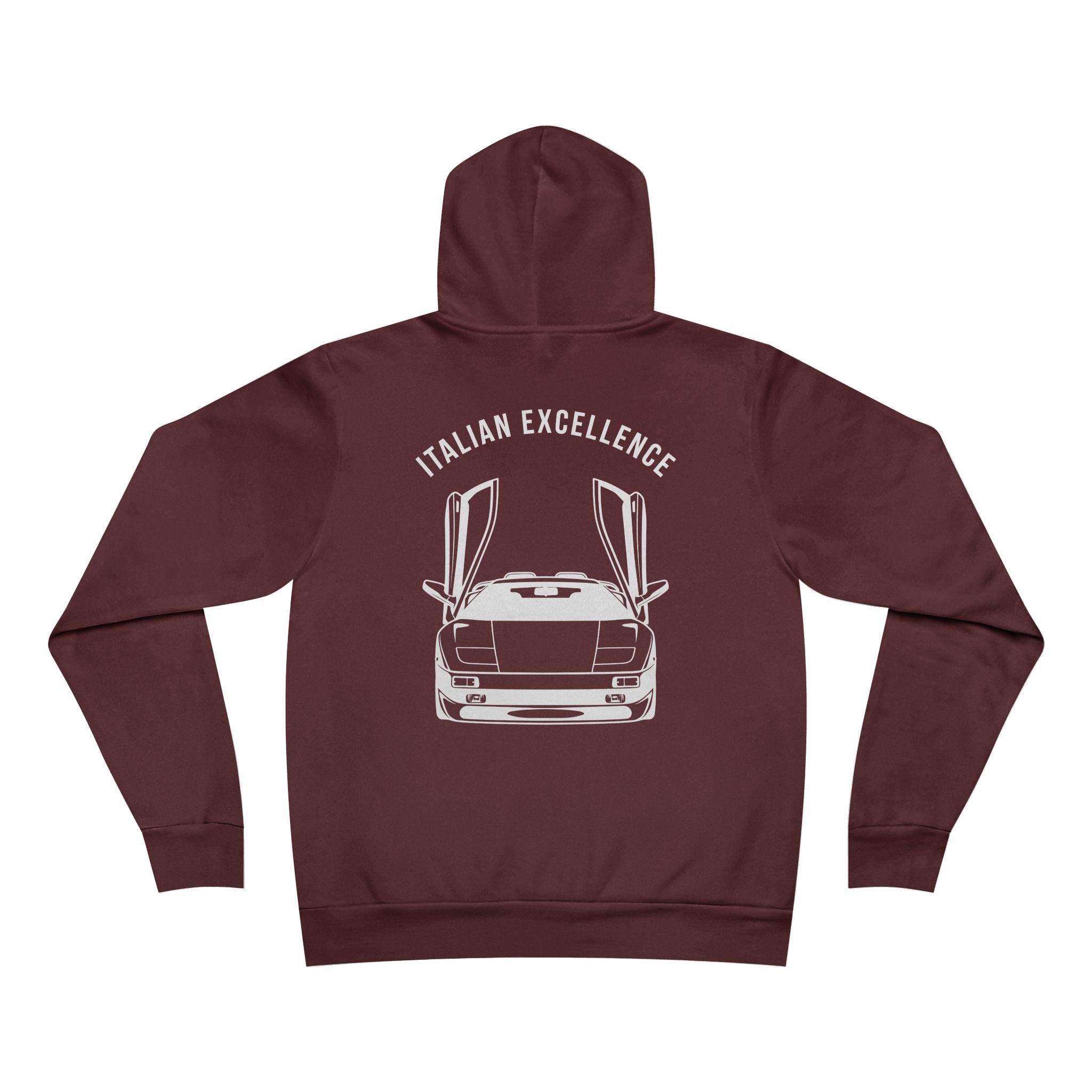 Unisex Sponge Fleece Pullover Hoodie — Italian Excellence