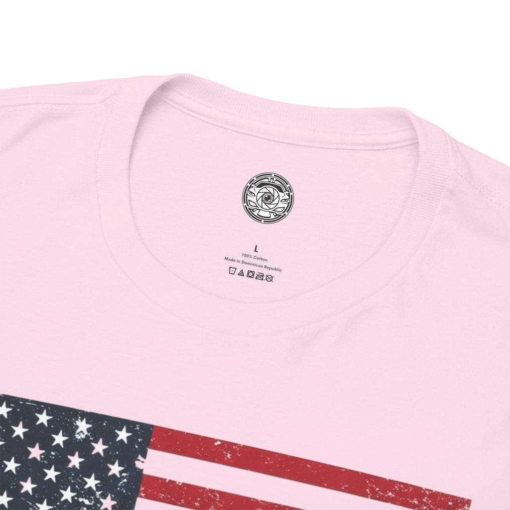 Unisex Heavy Cotton Tee — Explore America: Legacy of Adventure