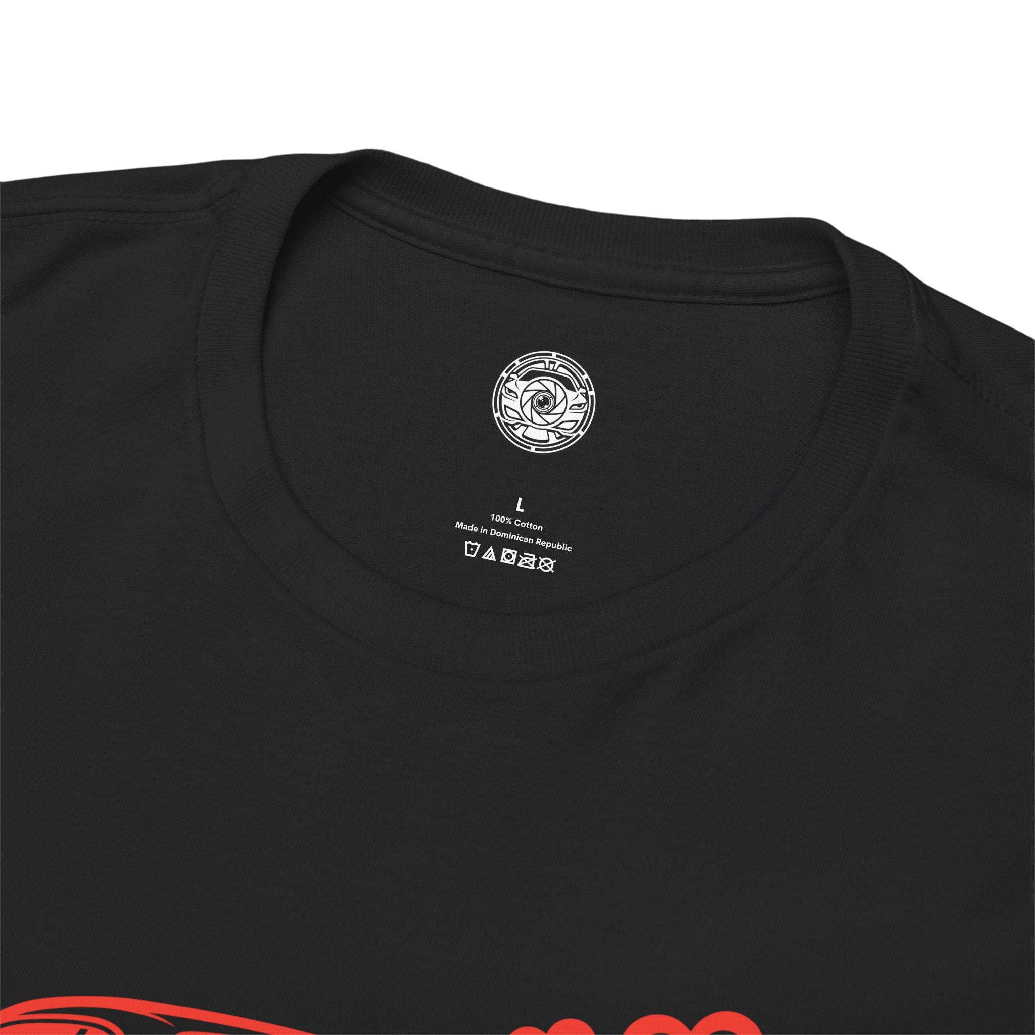 Unisex Heavy Cotton Tee — JDM Car with Hearts