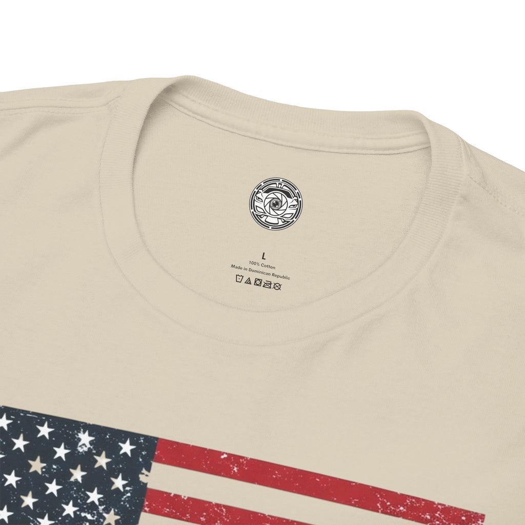 Unisex Heavy Cotton Tee — Explore America: Legacy of Adventure
