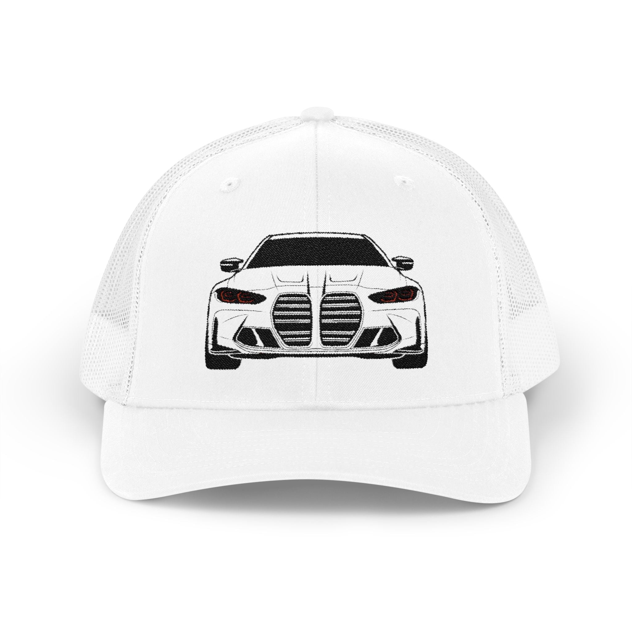 Snapback Trucker Cap — G80 Illuminated Headlights (Red)