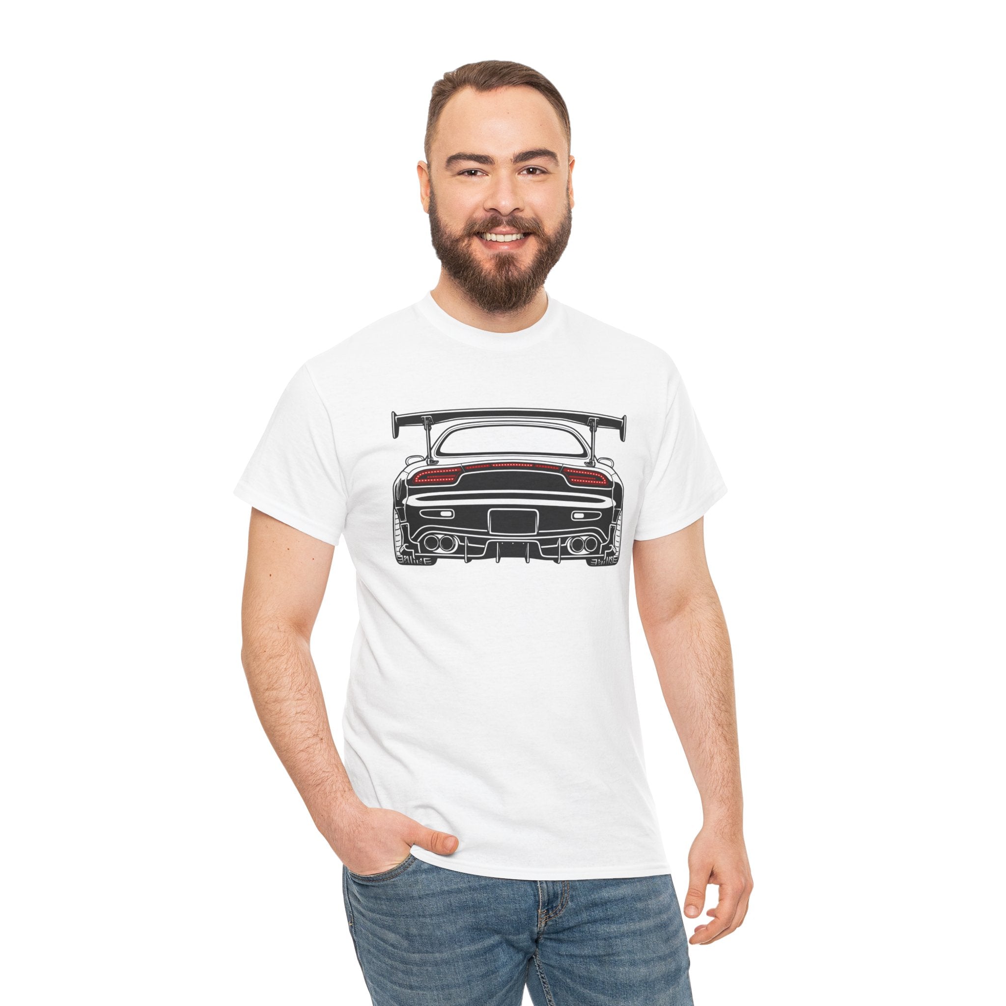 Unisex Heavy Cotton Tee - JDM Sports Car