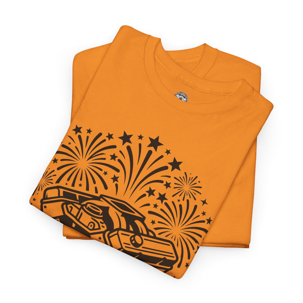 Unisex Heavy Cotton Tee — V8/Fireworks
