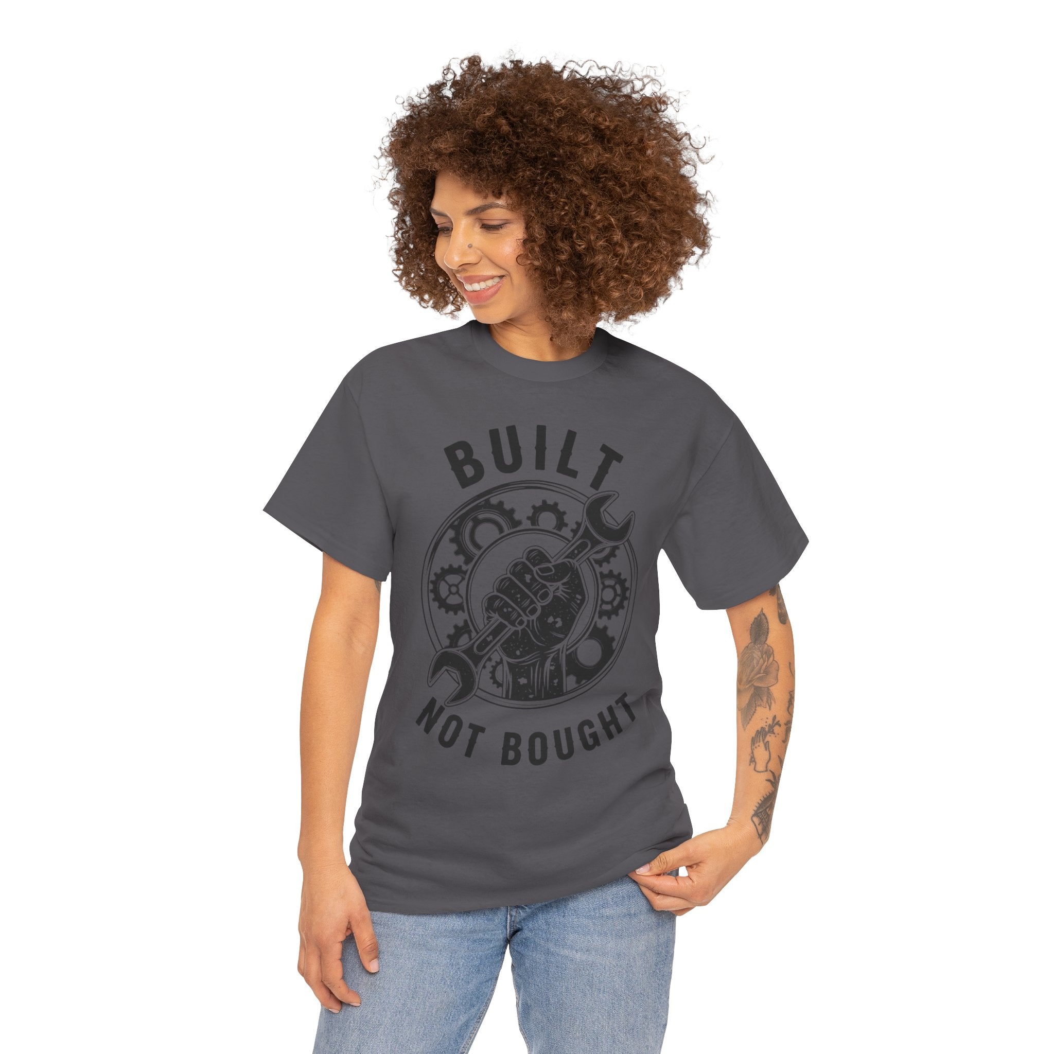 Unisex Heavy Cotton Tee — Built Not Bought
