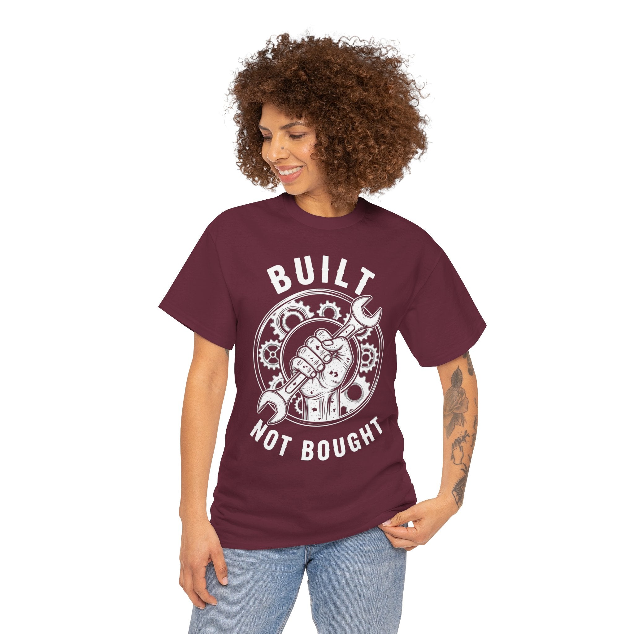 Unisex Heavy Cotton Tee — Built Not Bought