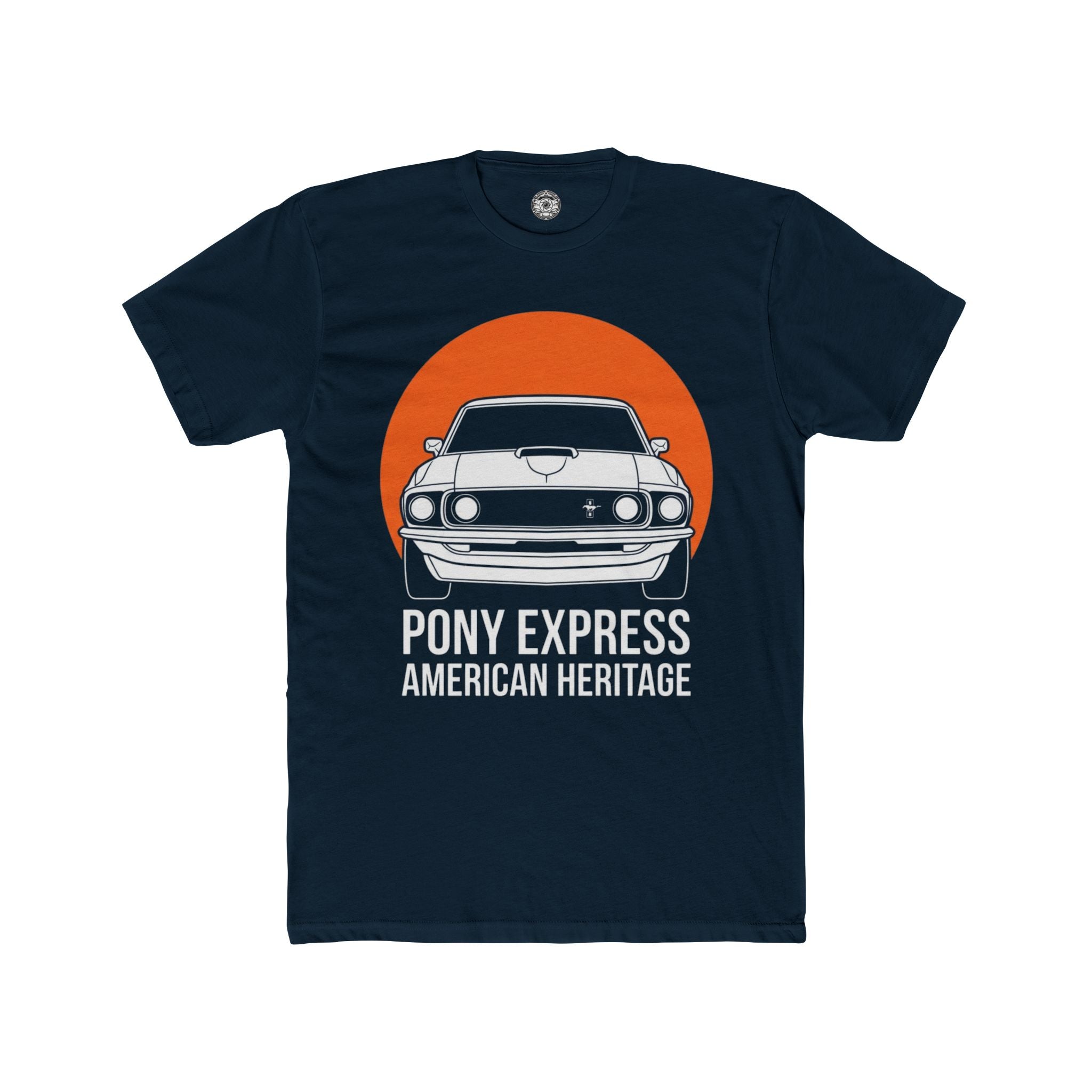 Men's Cotton Crew Tee — Pony Express