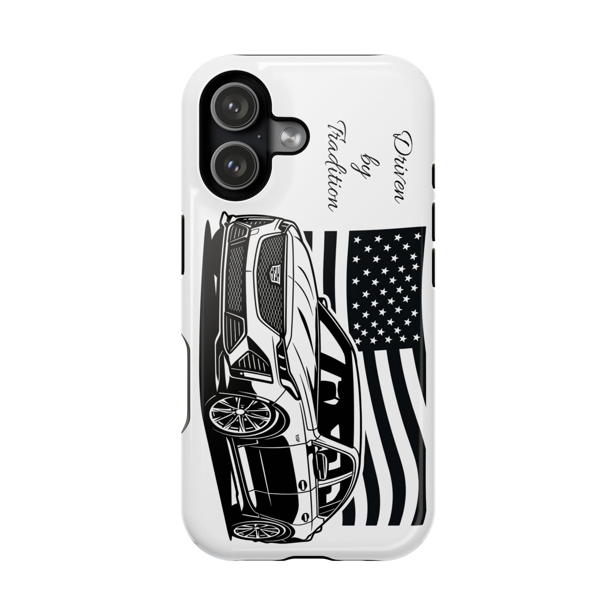 Magnetic Impact-Resistant Phone Case — "Driven by Tradition"