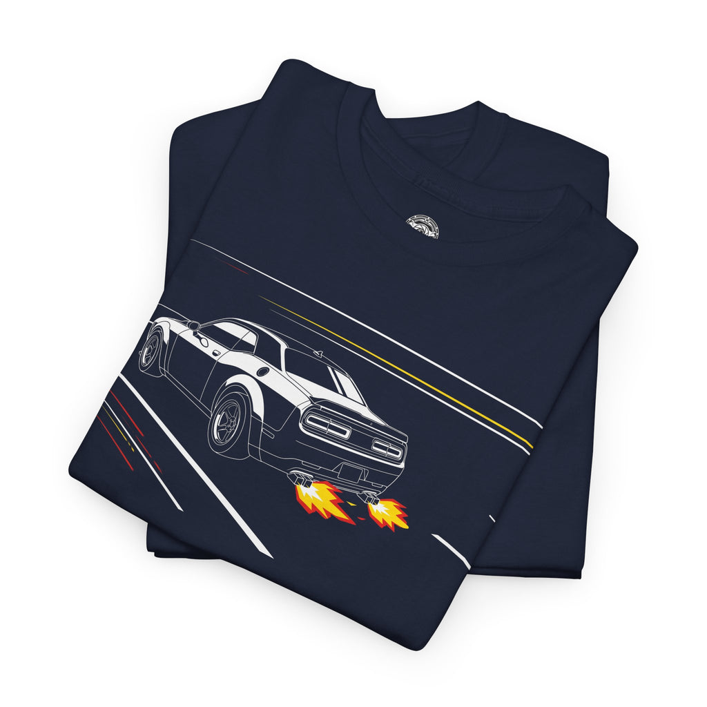 Unisex Heavy Cotton Tee — Challenger Backfire
