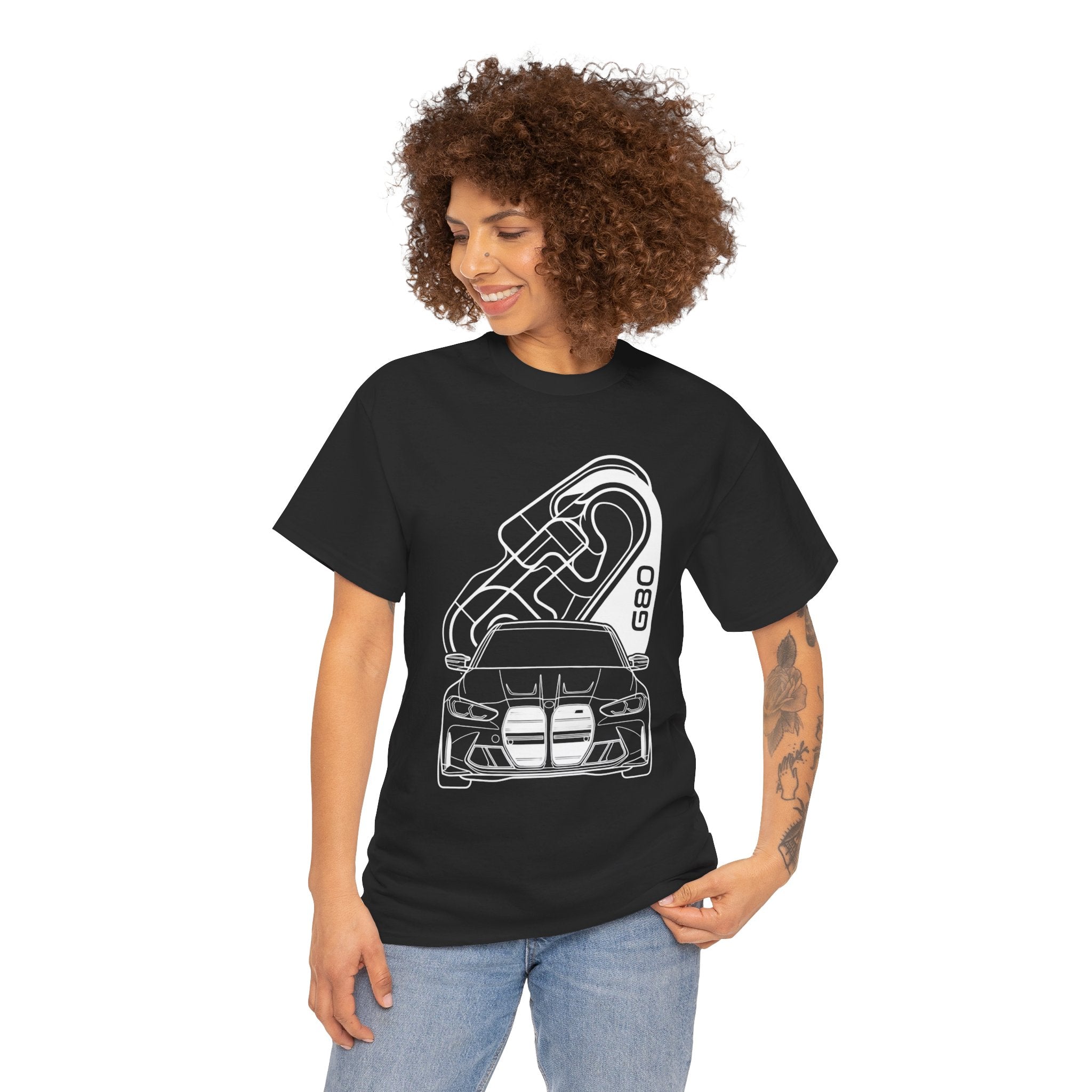 Unisex Heavy Cotton Tee — G80 Track